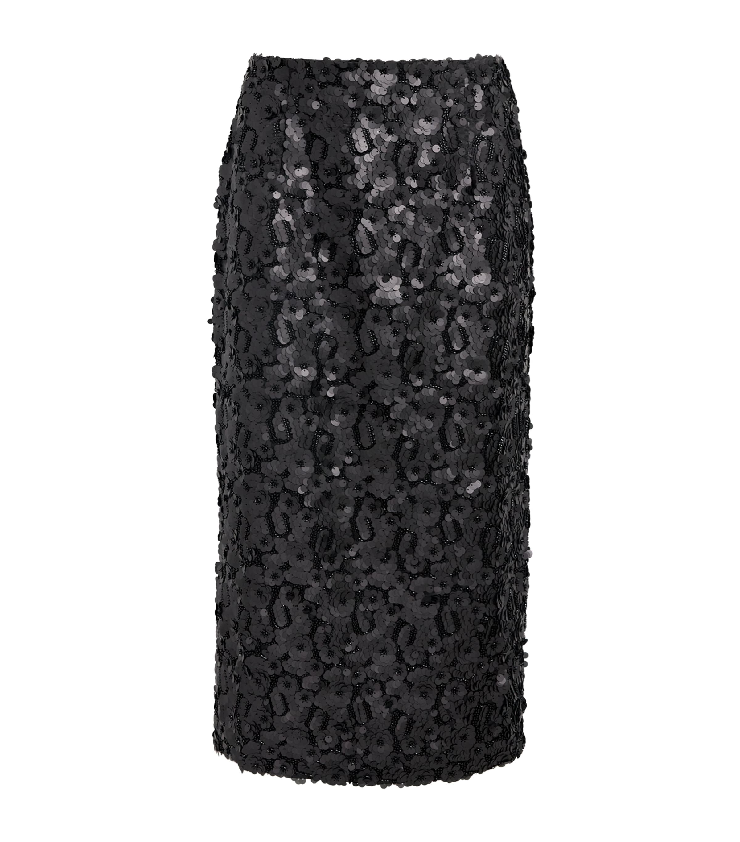 Herskind Womens Anda Midi Skirt Black