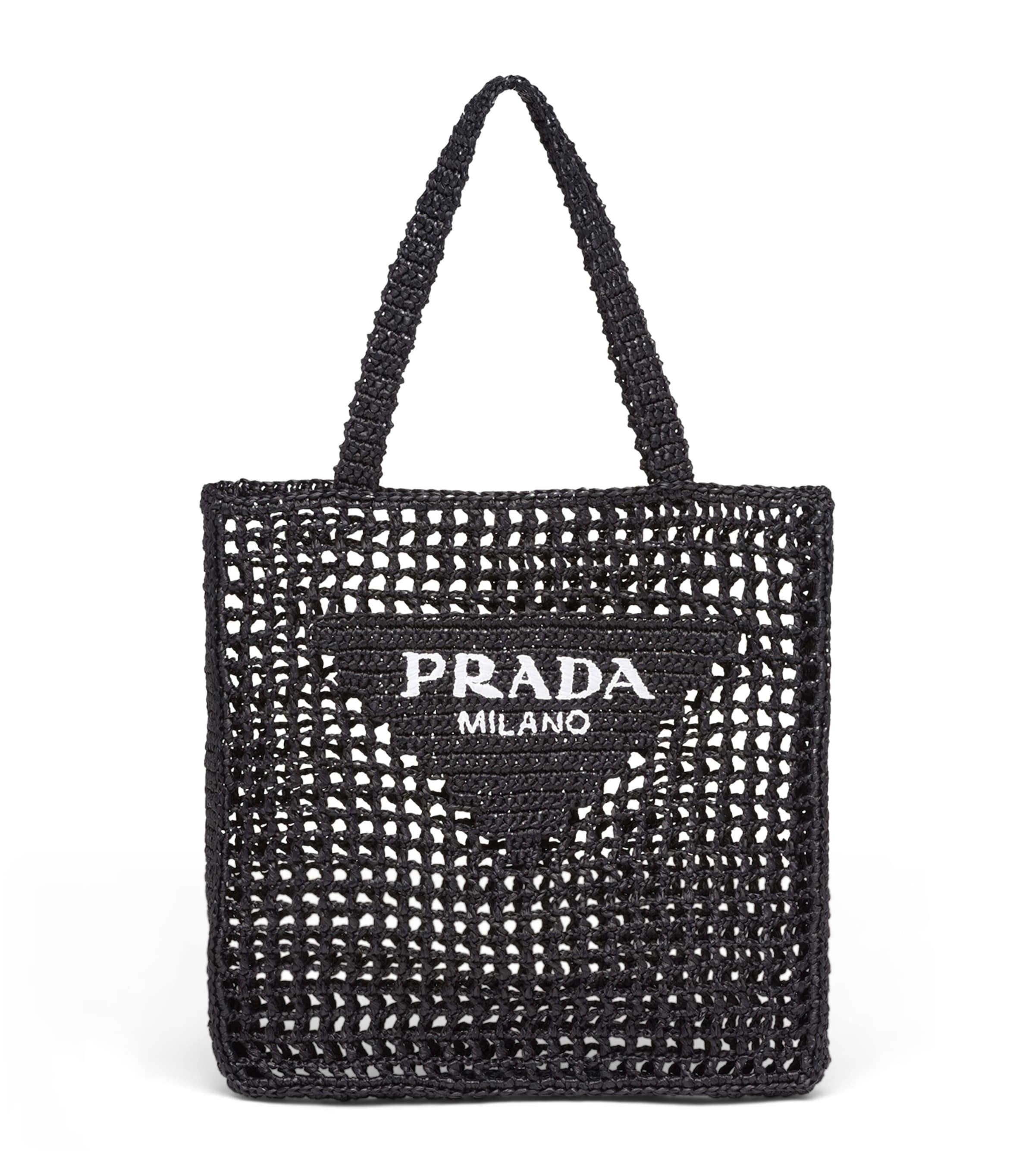 Prada Crochet Tote Bag