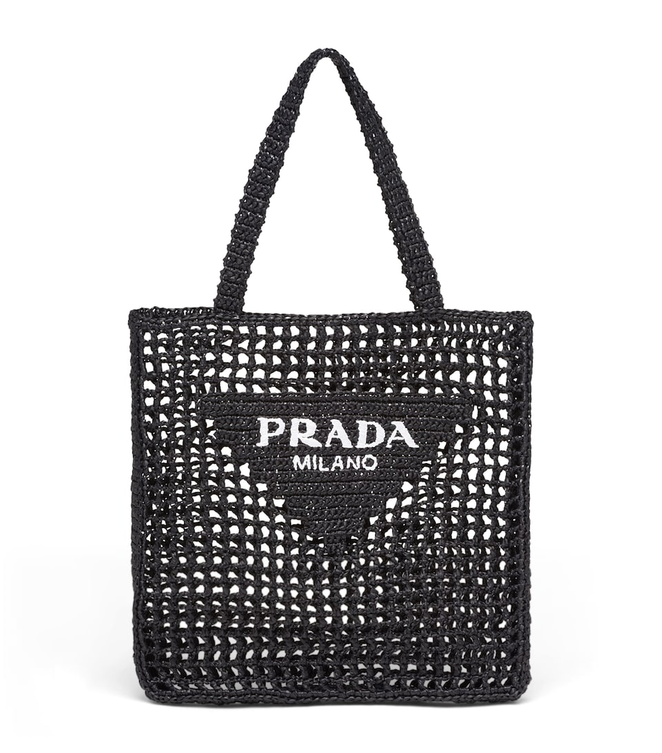 Prada Crochet Tote Bag