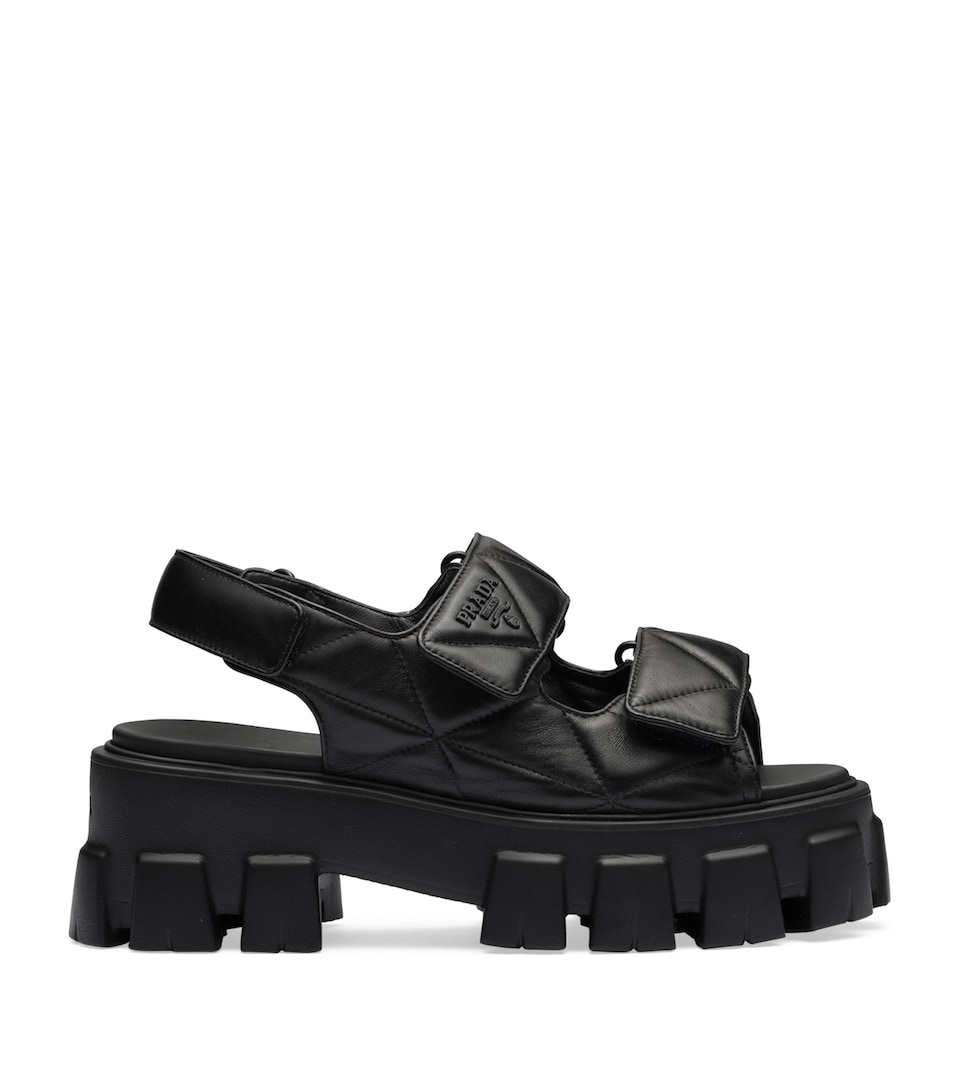 Lambskin Monolith Sandals 55