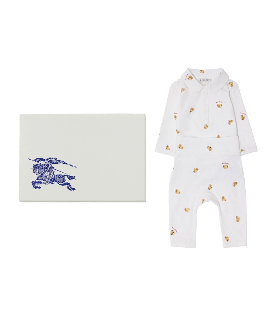 Stretch-Cotton Bodysuit and Leggings Gift Set (1-18 Months)
