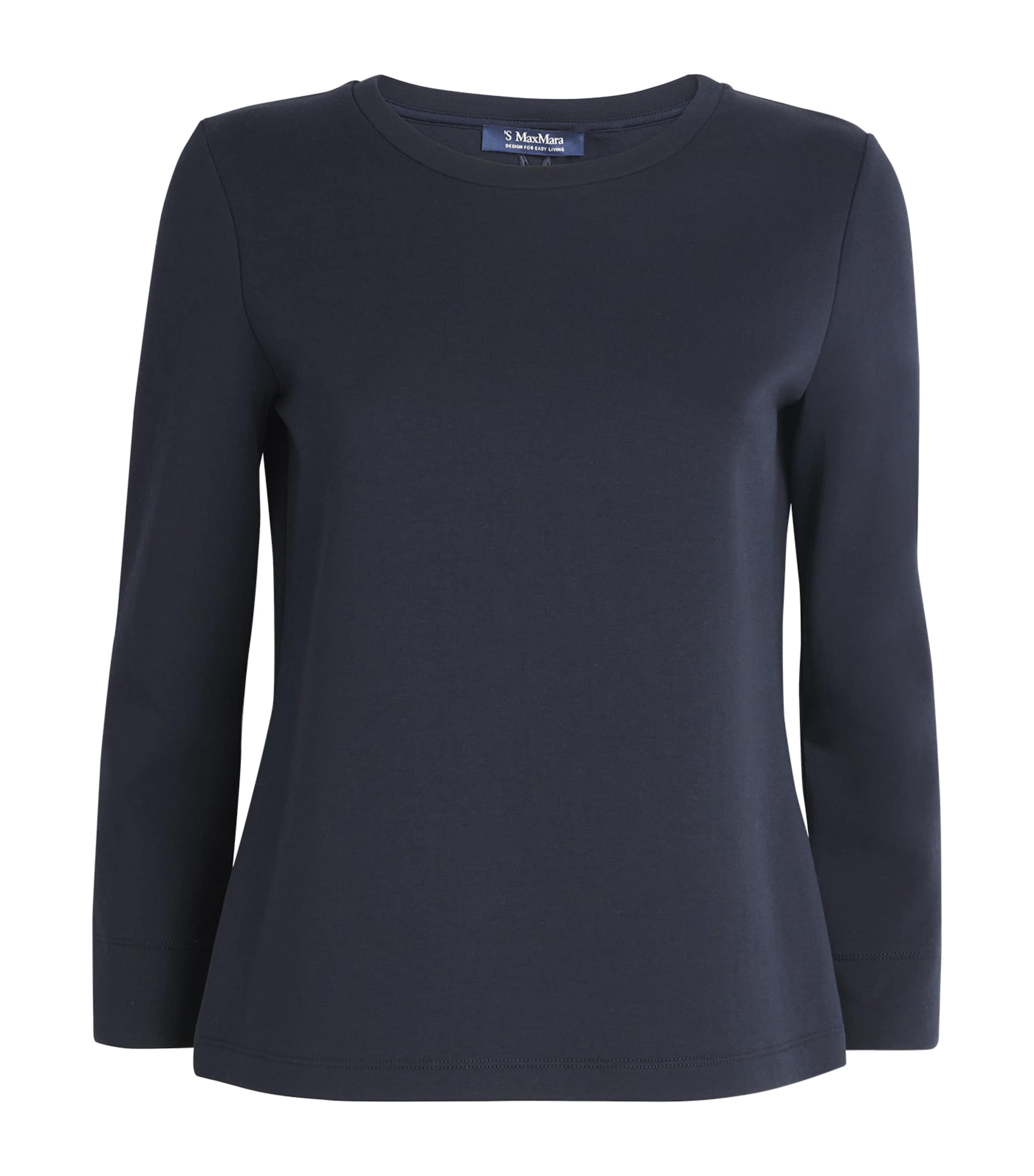 Cotton-Blend Long-Sleeve T-Shirt