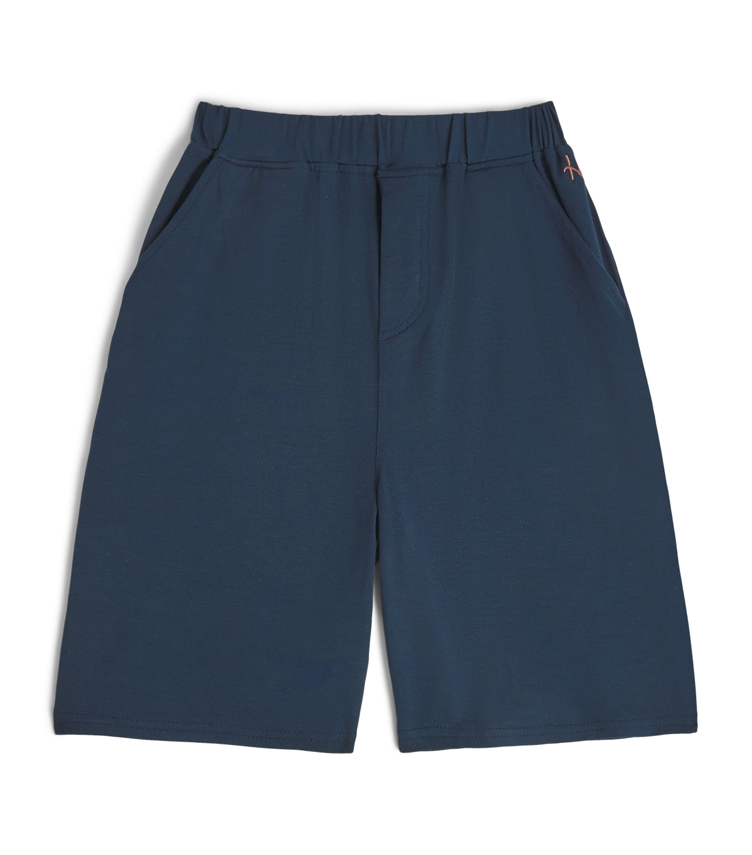 Homebody Kids Jersey Posh Pyjama Shorts (4-16 Years) Navy