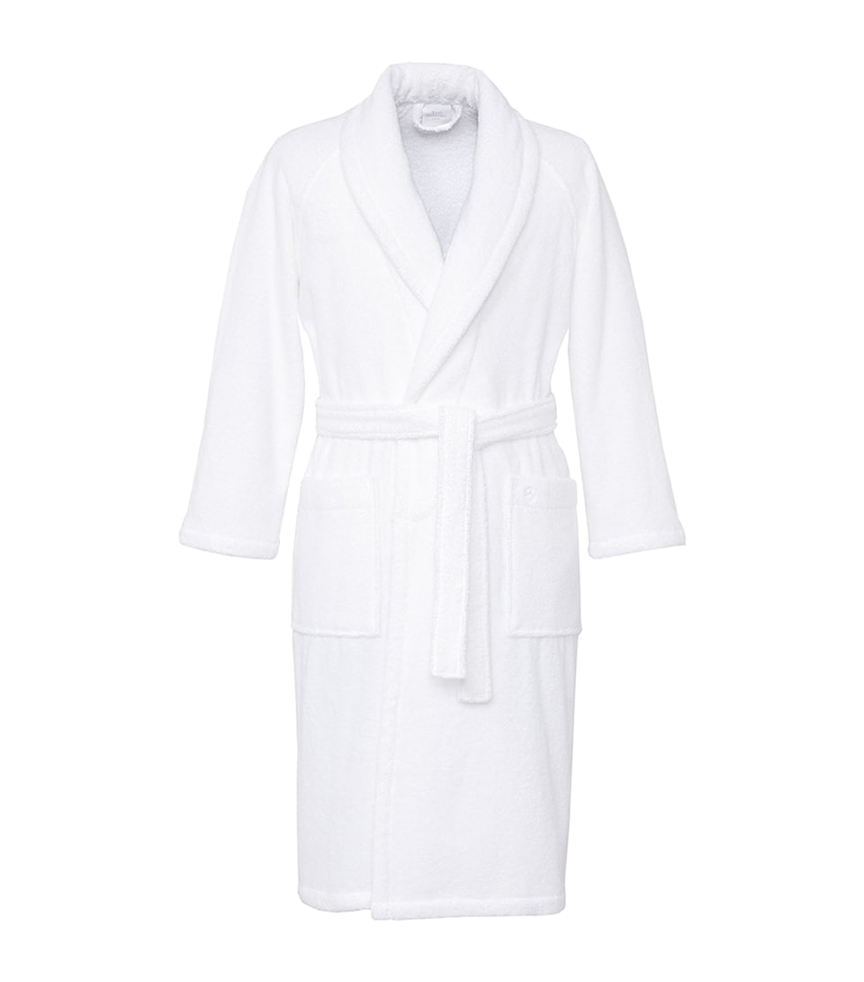Yves Delorme Womens Étoile Bathrobe (Large)