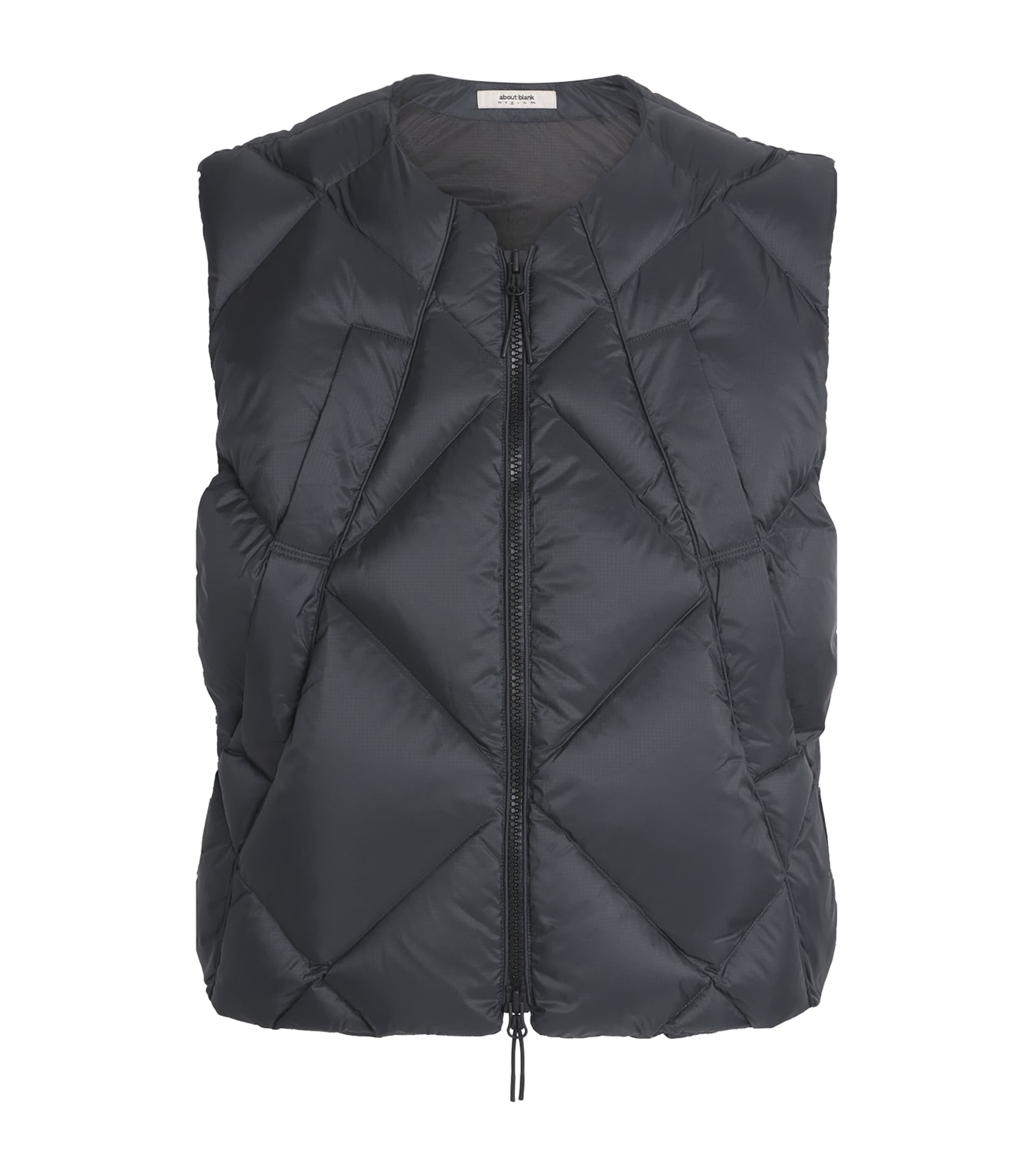 Diamond-Quilted Down Gilet