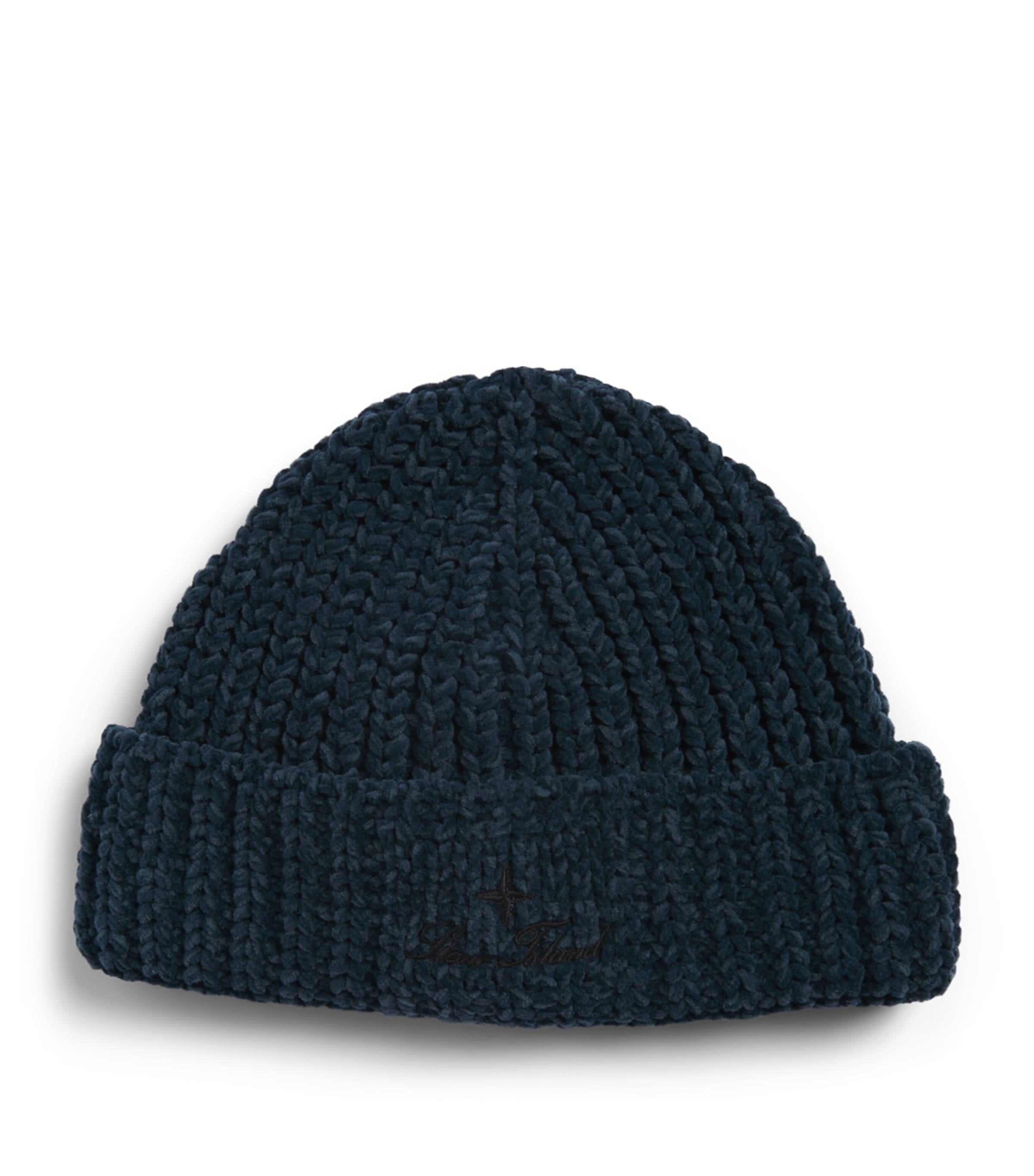 Stone Island Cotton Logo Beanie