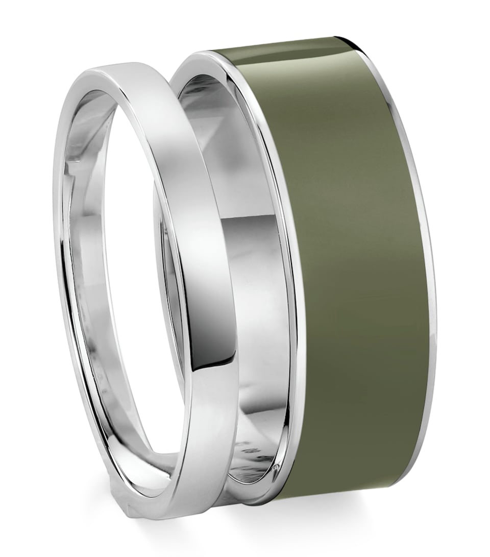 Repossi White Gold 2-Band Berbere Ring White Gold