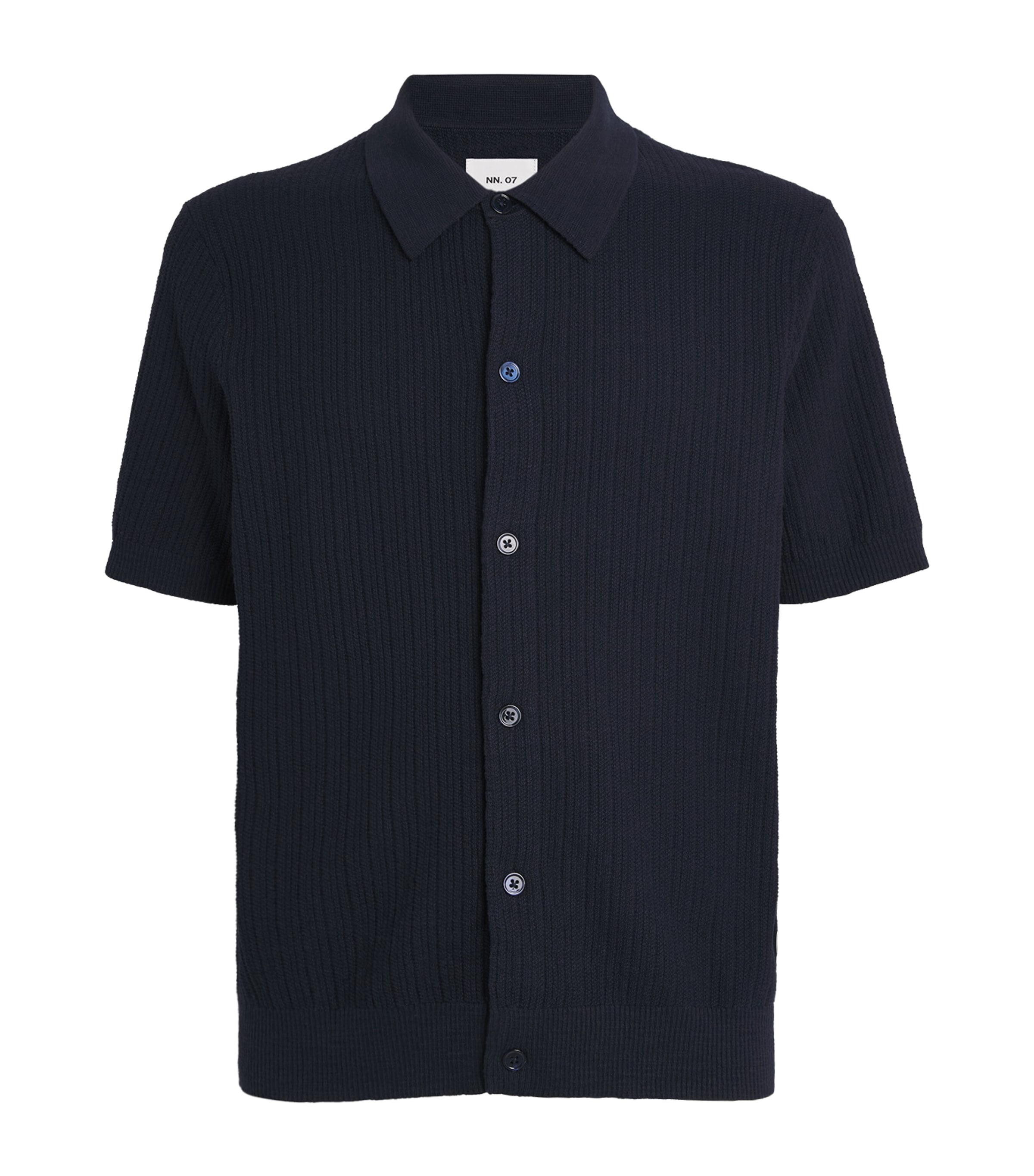 Organic Cotton Nolan Button-Up Polo Shirt
