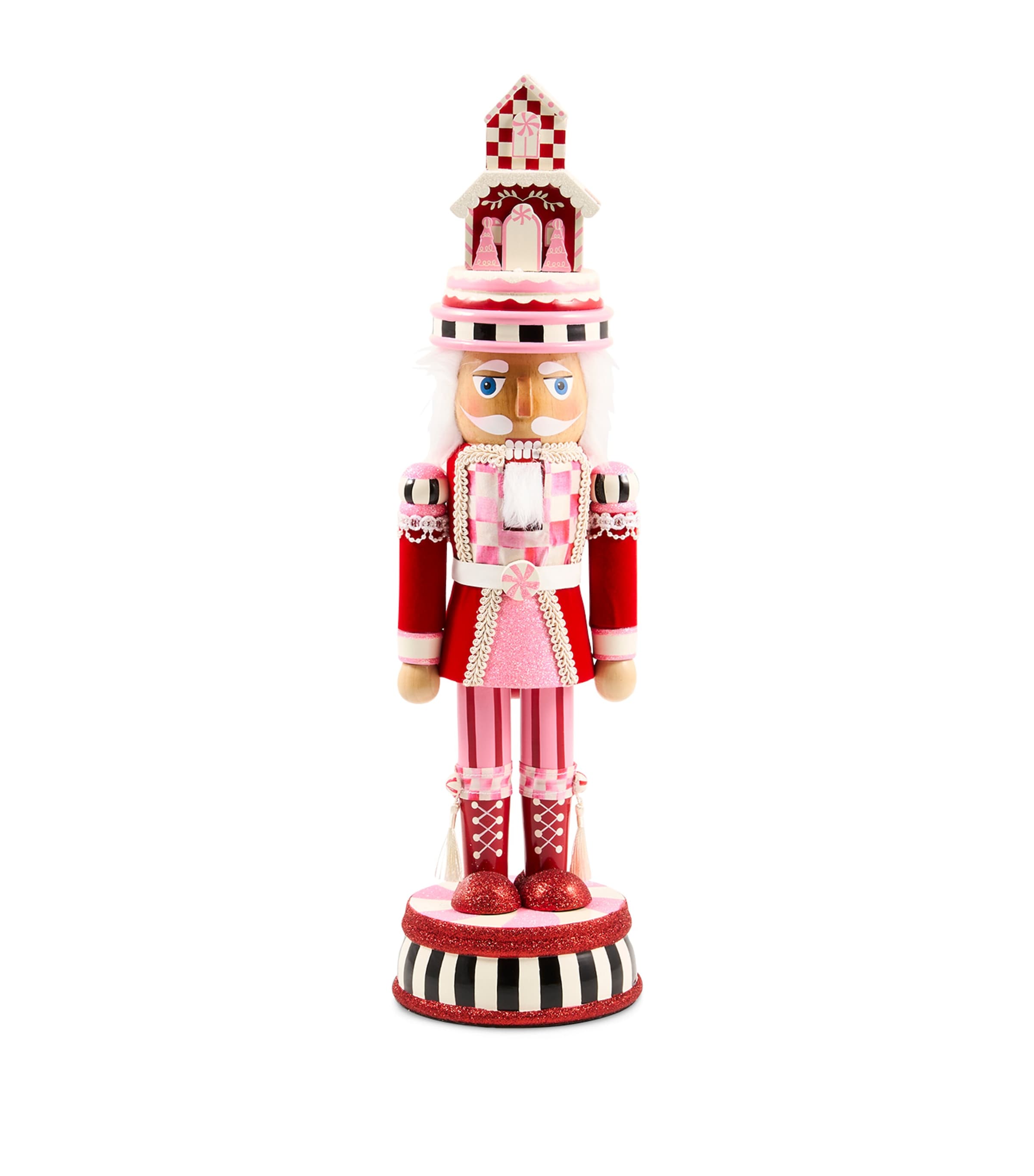 MacKenzie-Childs Ruby Red Nutcracker Ornament Red