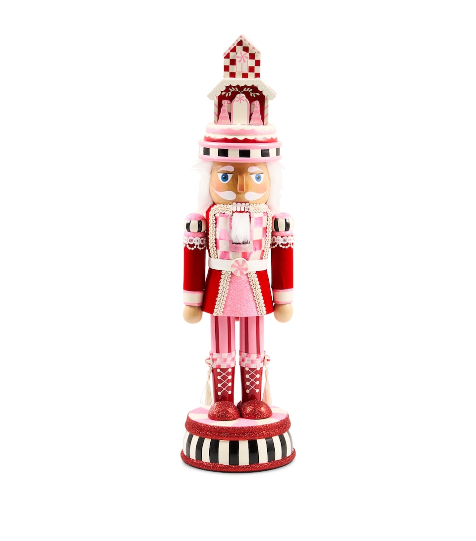 MacKenzie-Childs Ruby Red Nutcracker Ornament Red