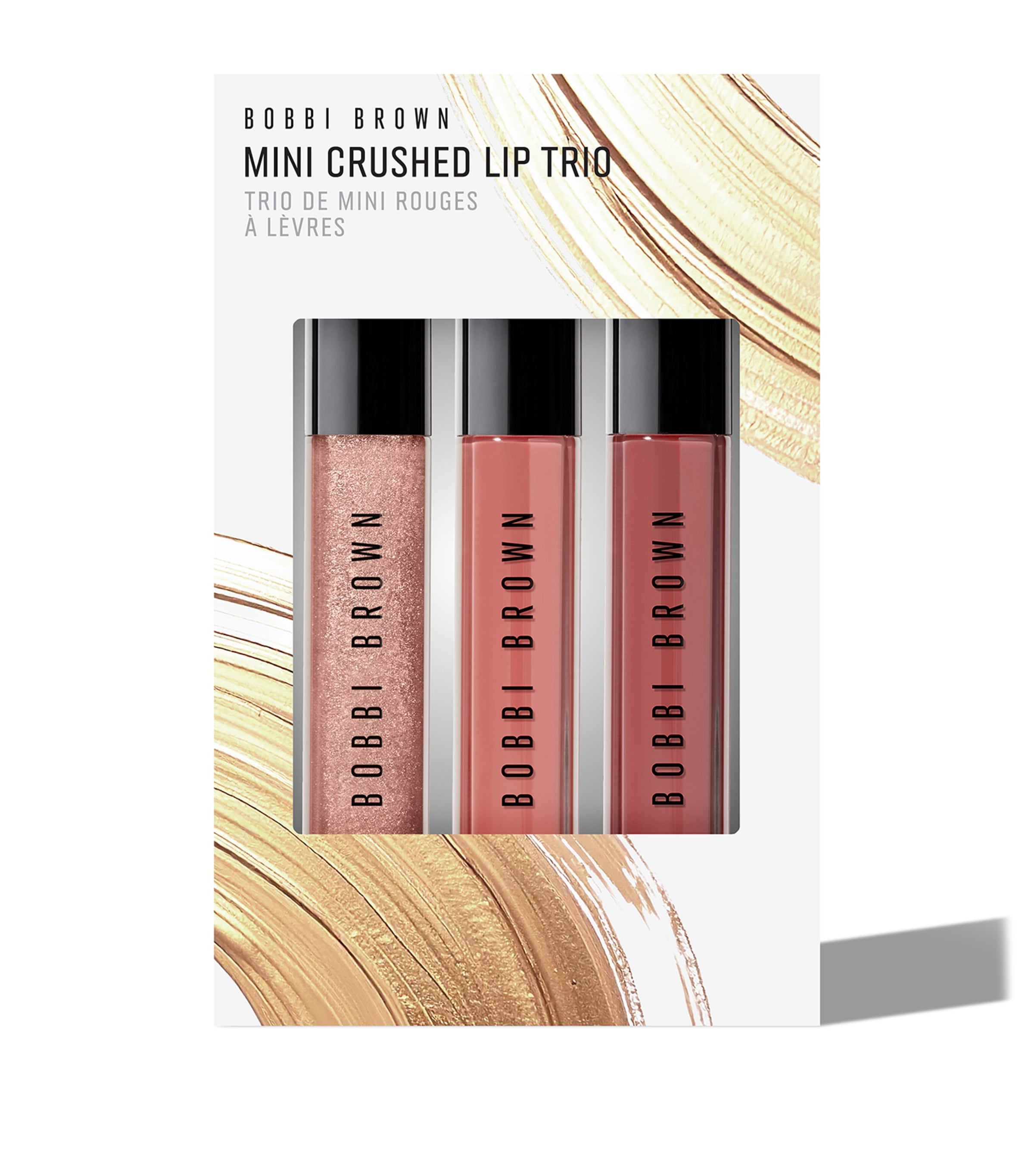 Bobbi Brown Mini Crushed Lip Trio Gift Set Blushed Peach