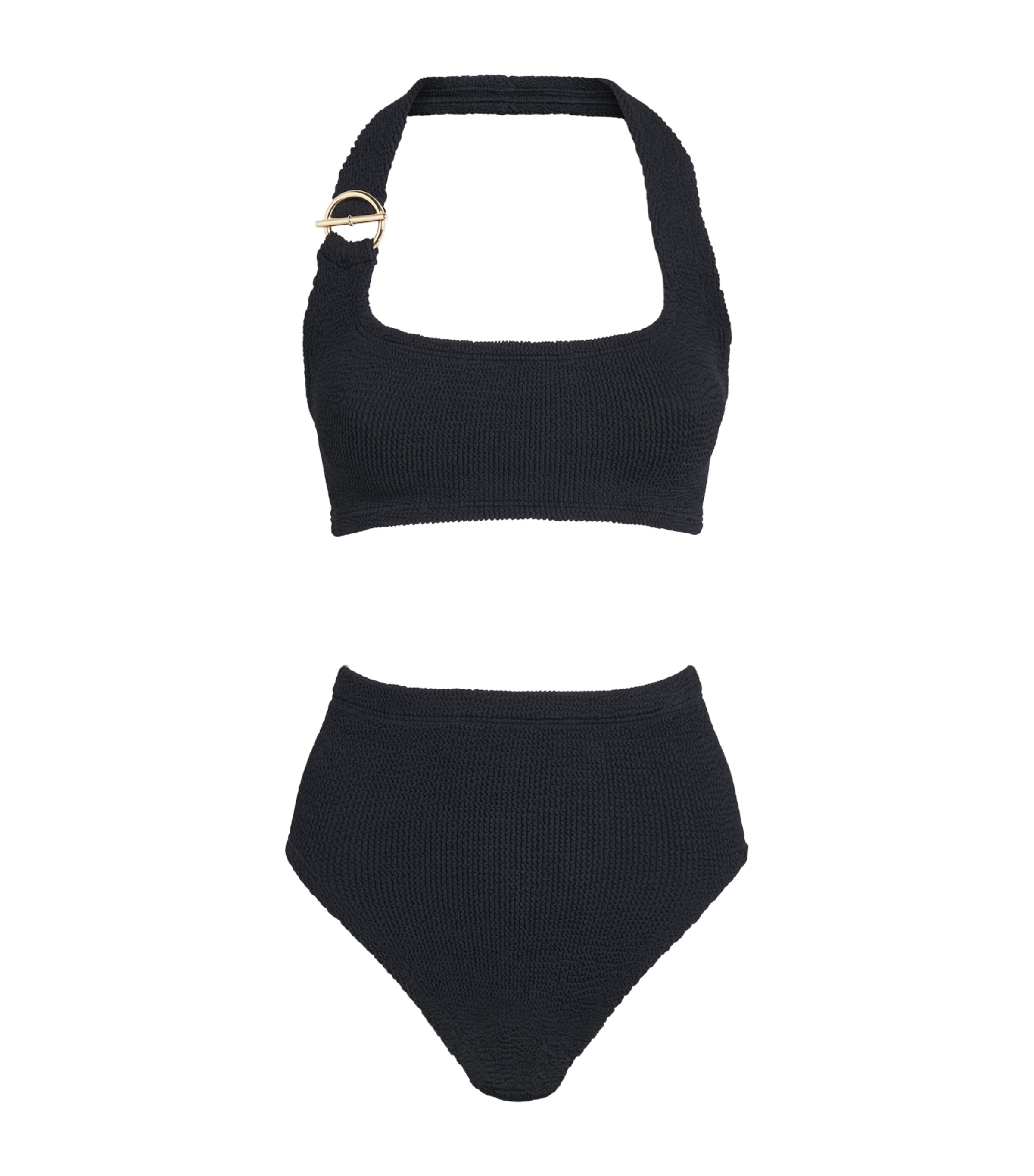 Hunza G Womens T-Bar Anita Bikini Black