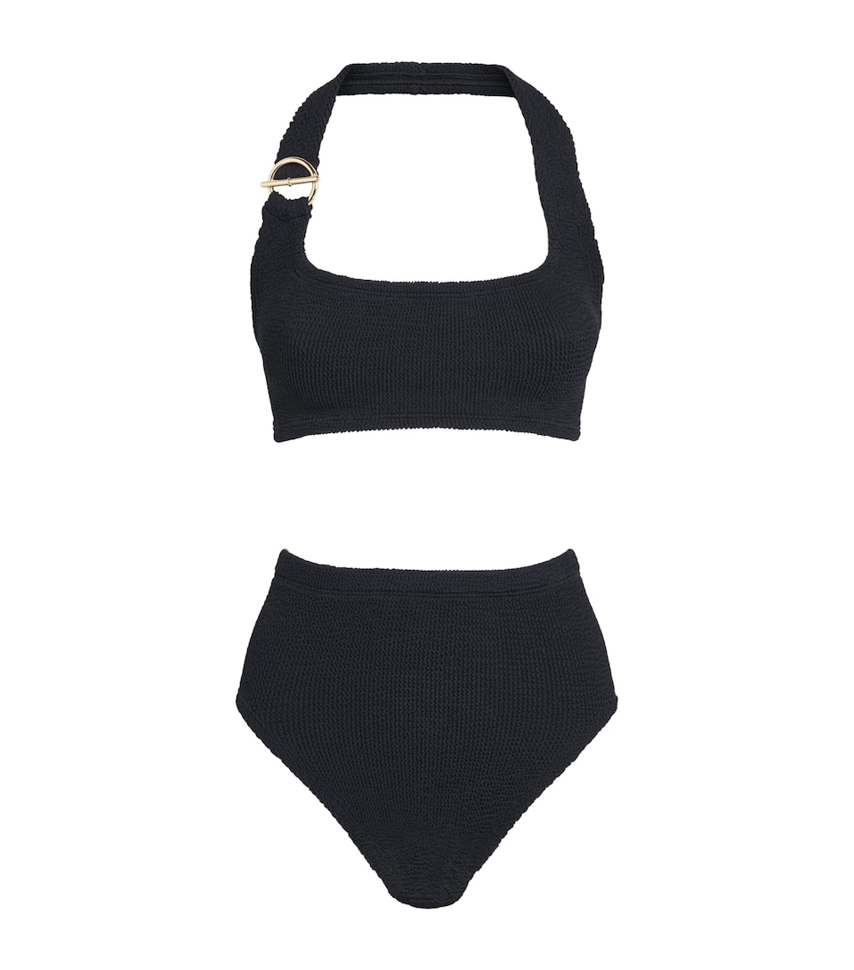 Hunza G Womens T-Bar Anita Bikini Black