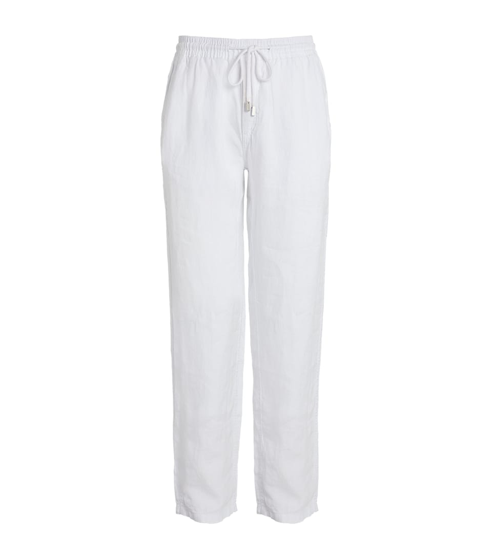 Linen Drawstring Trousers