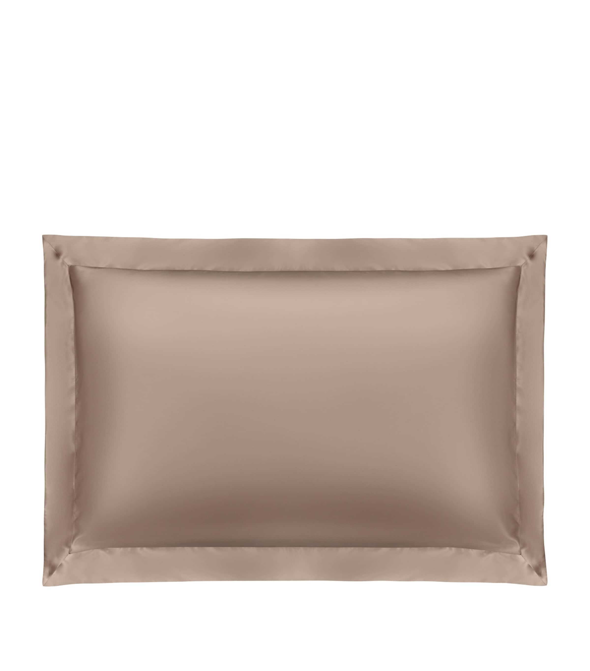 Silk Mocha Oxford Pillowcase (50cm x 75cm)