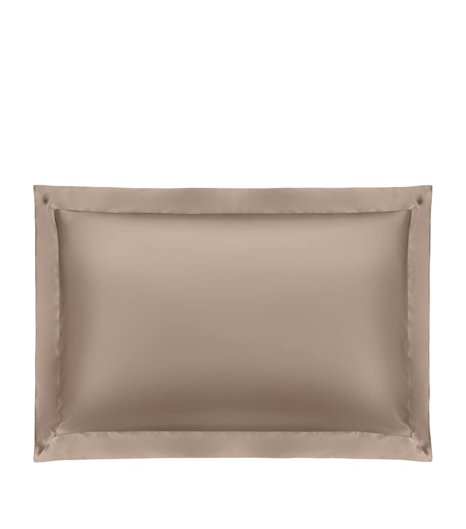 Silk Mocha Oxford Pillowcase (50cm x 75cm)