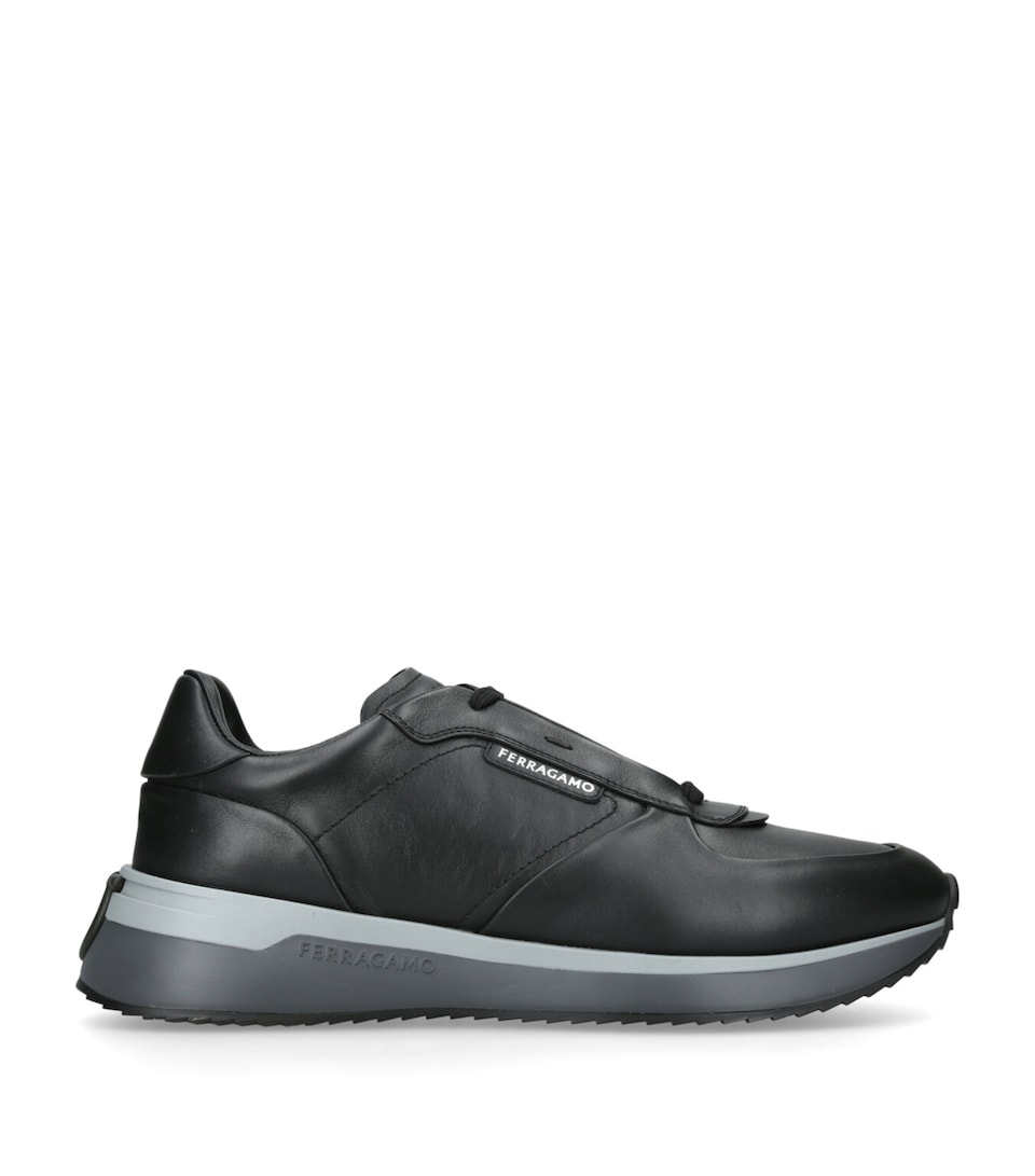 Leather Low-Top Sneakers