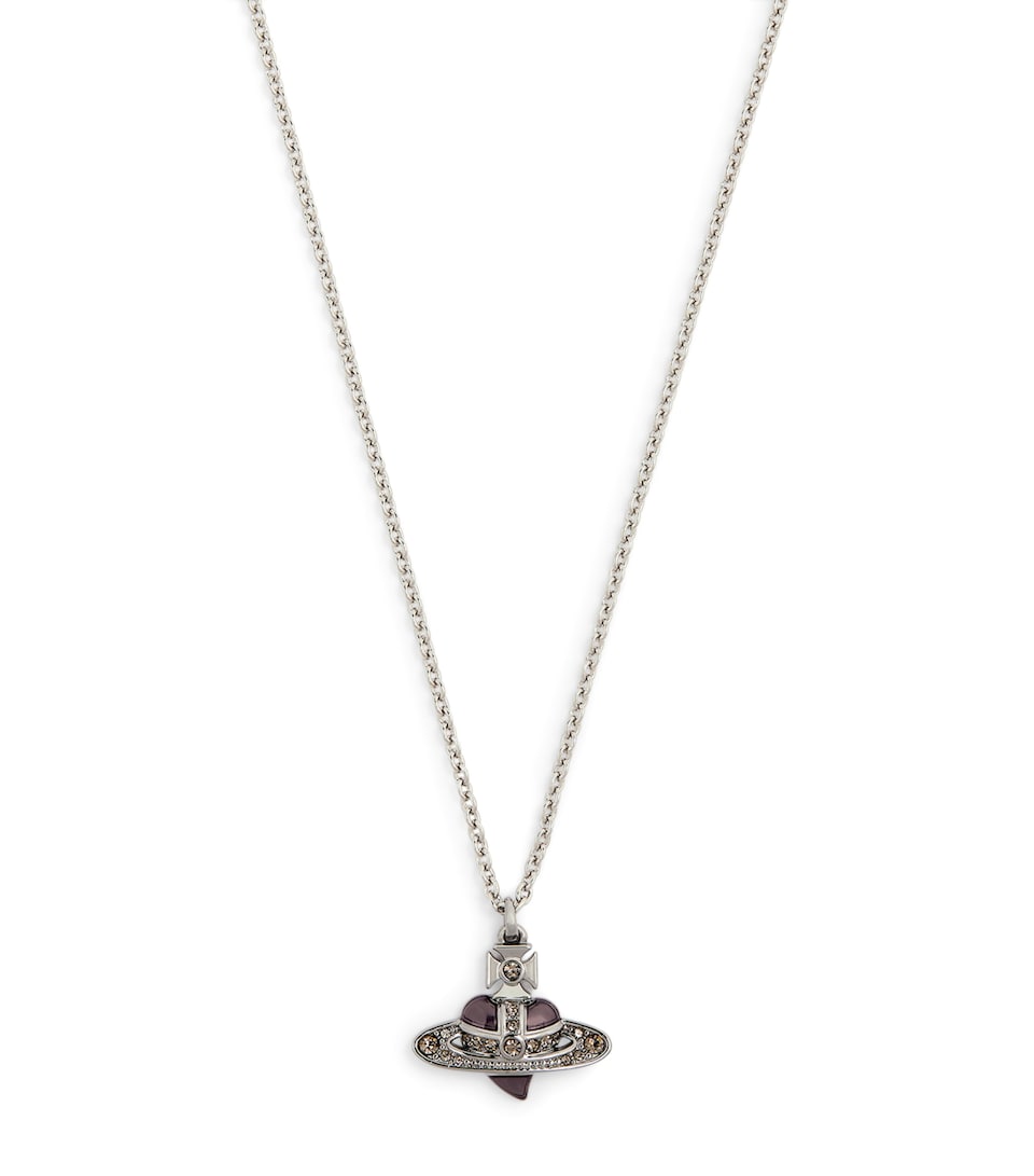 Diamante Heart Necklace