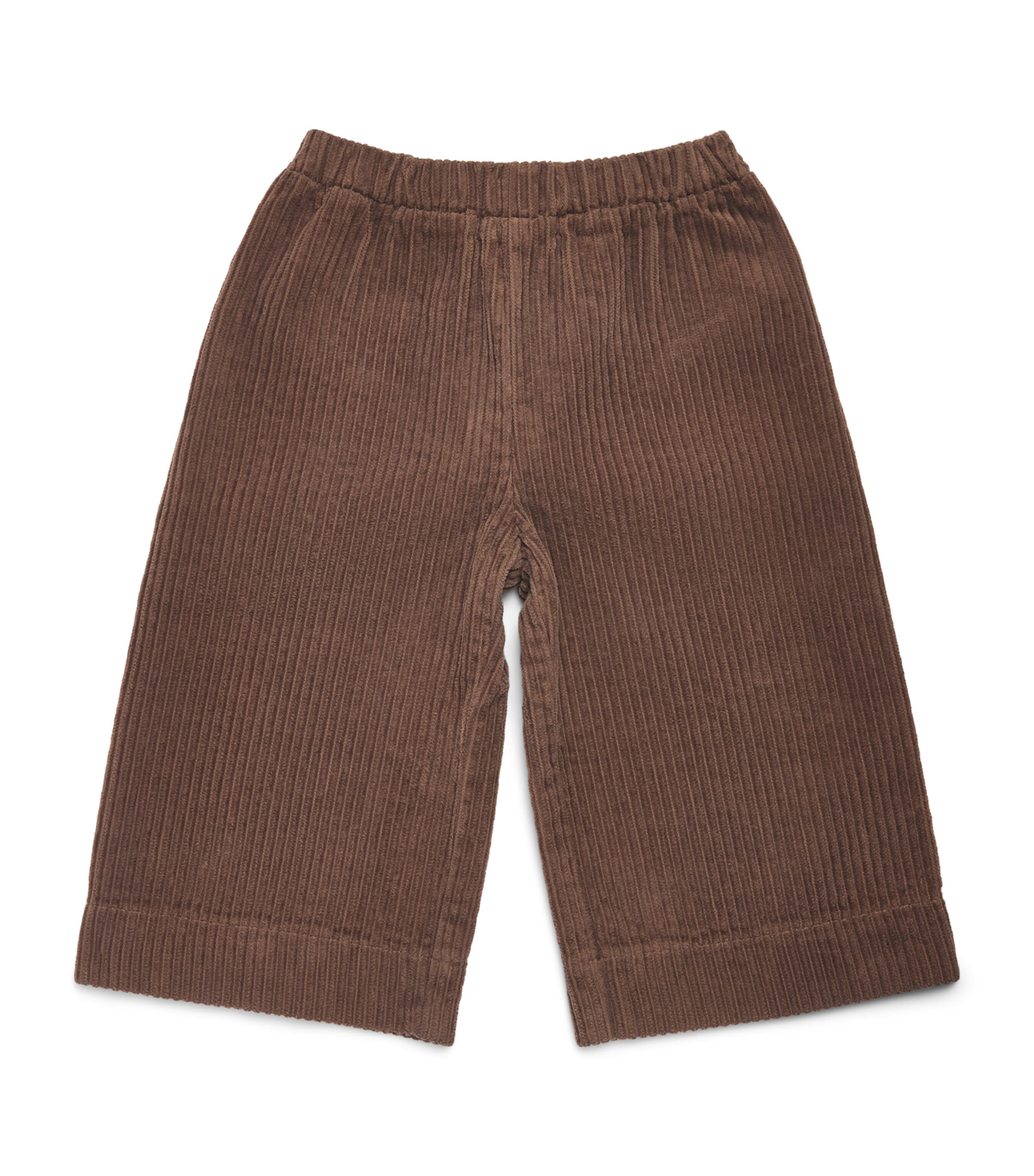 Il Gufo Corduroy Wide-Leg Trousers (6-36 Months) Cioccolato