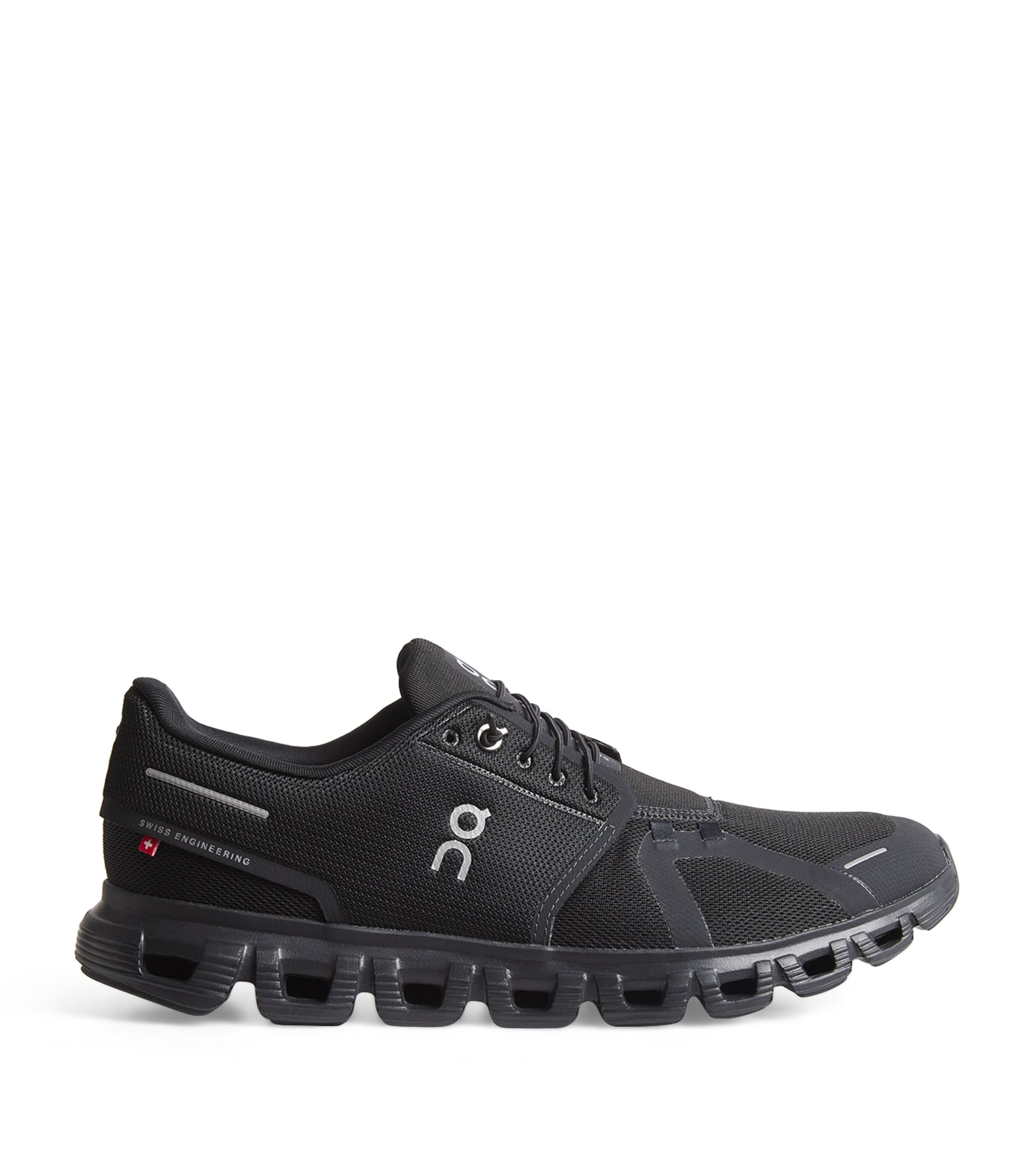 On Mens Cloud 6 Trainers Black | Black
