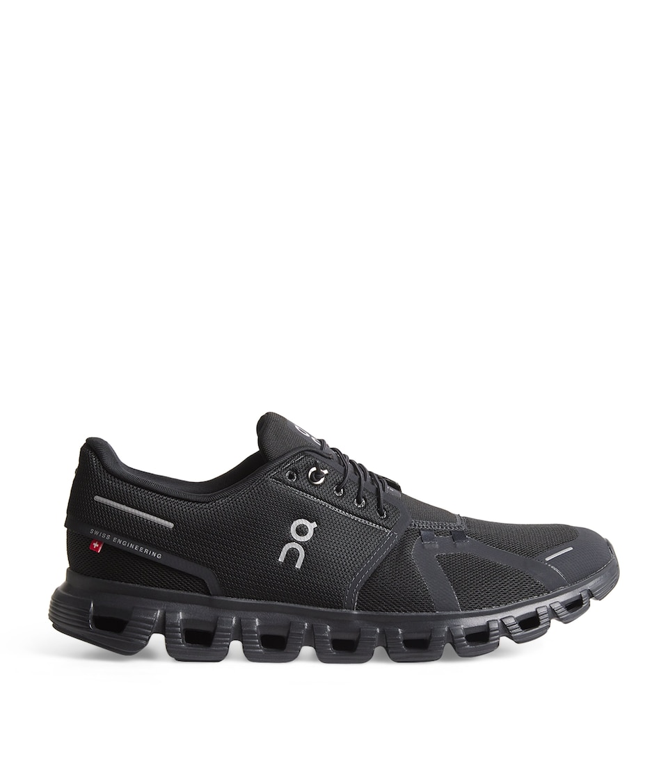 On Mens Cloud 6 Trainers Black | Black