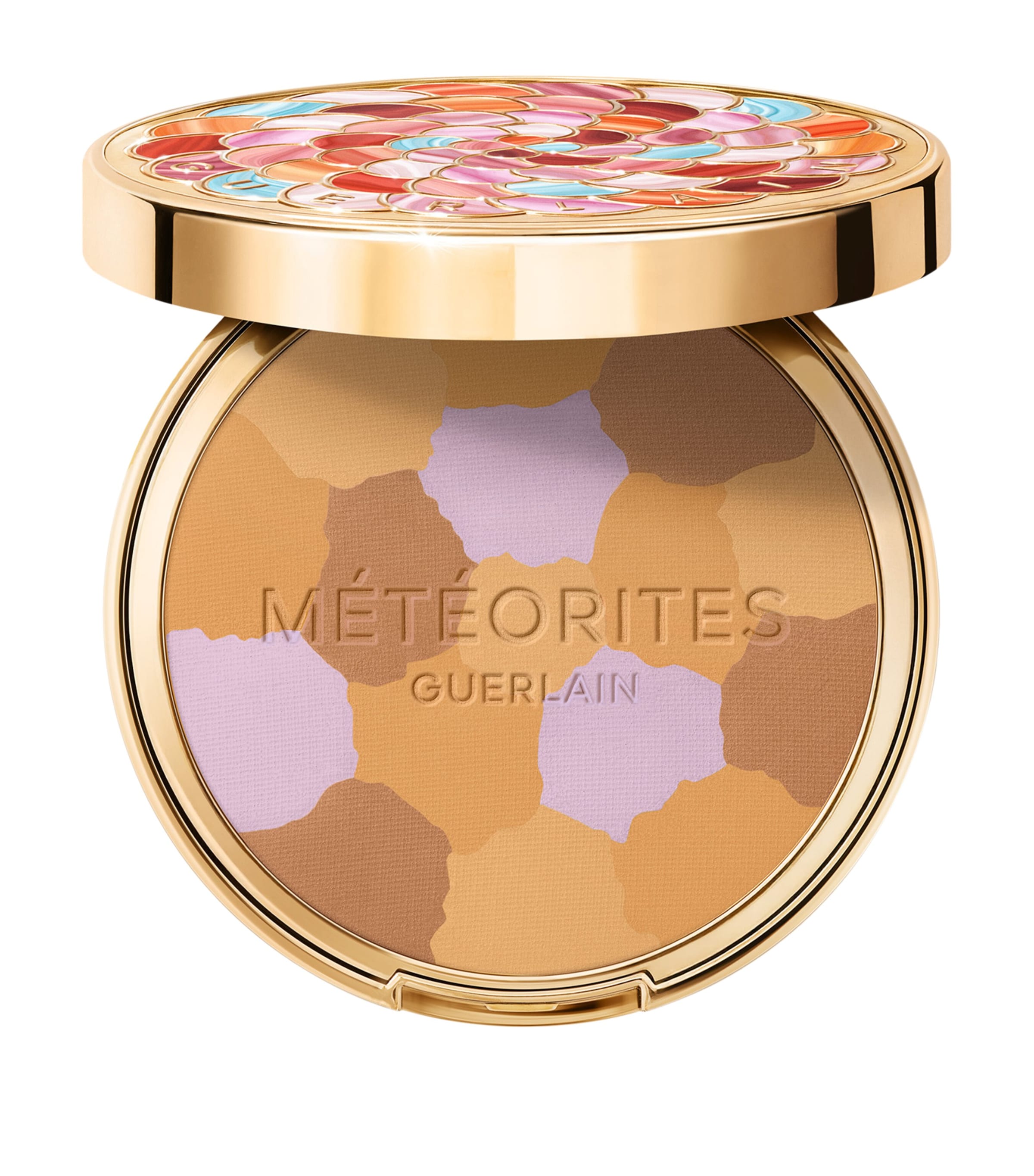 Guerlain Météorites Compact Mattifying and Setting Pressed Powder Warm