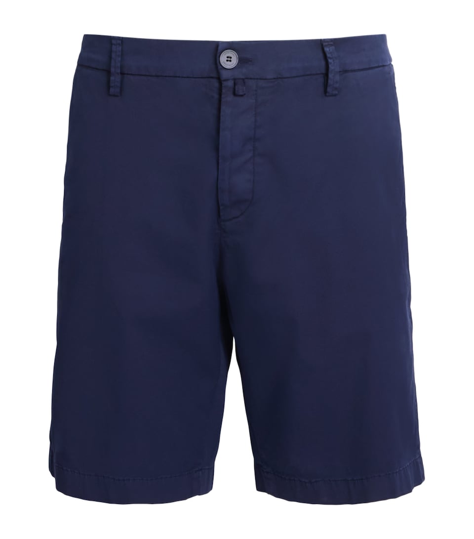 JACOB COHËN Mens Chino Shorts Dk Blue