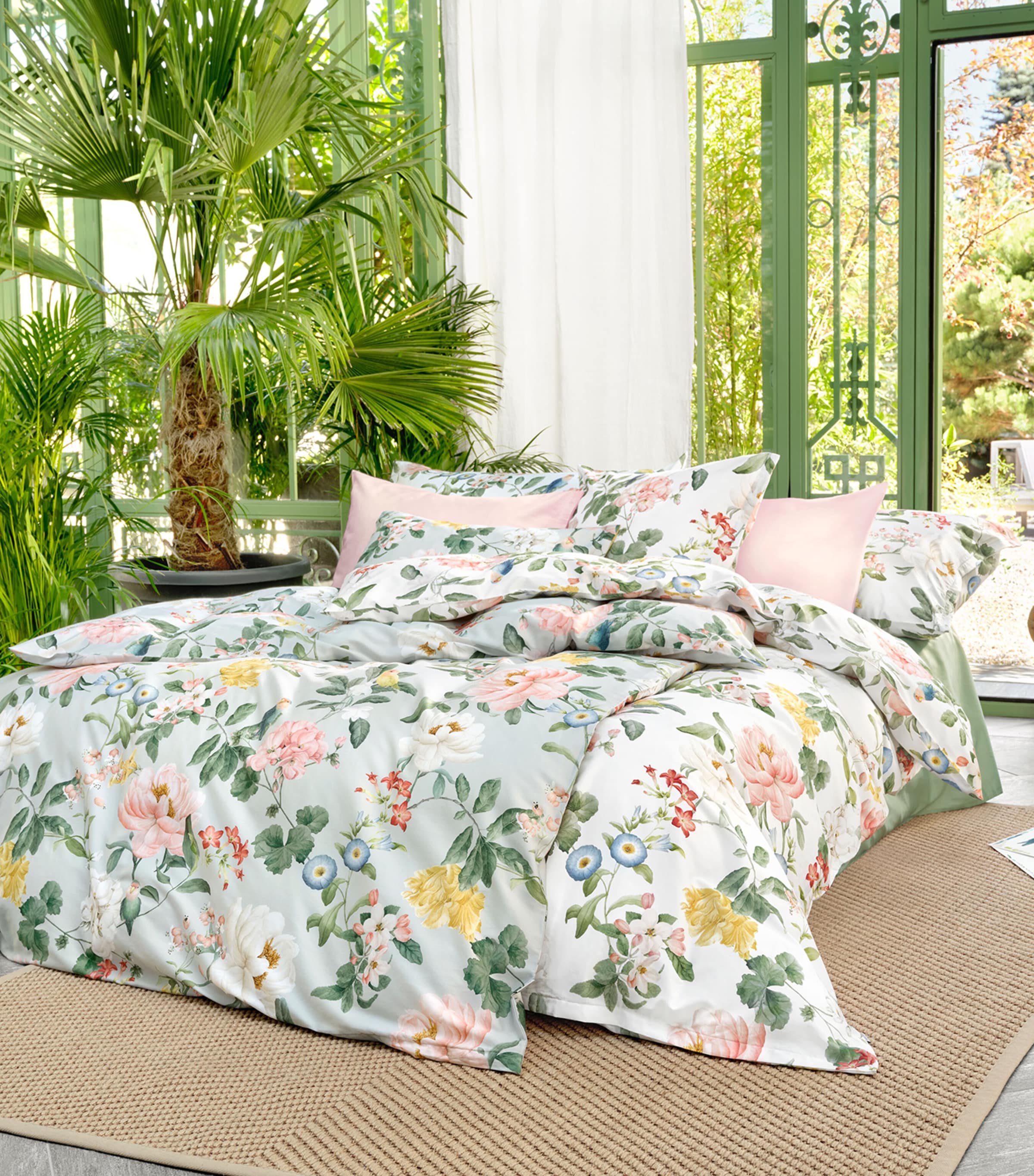 Floral Artemis-Noblesse Oxford Pillowcase (50cm x 75cm)