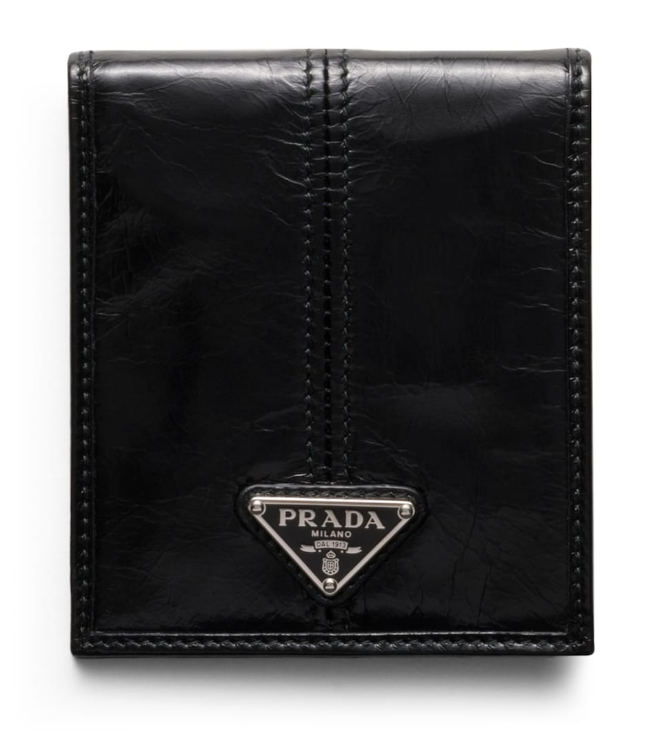 Leather Triangle Wallet