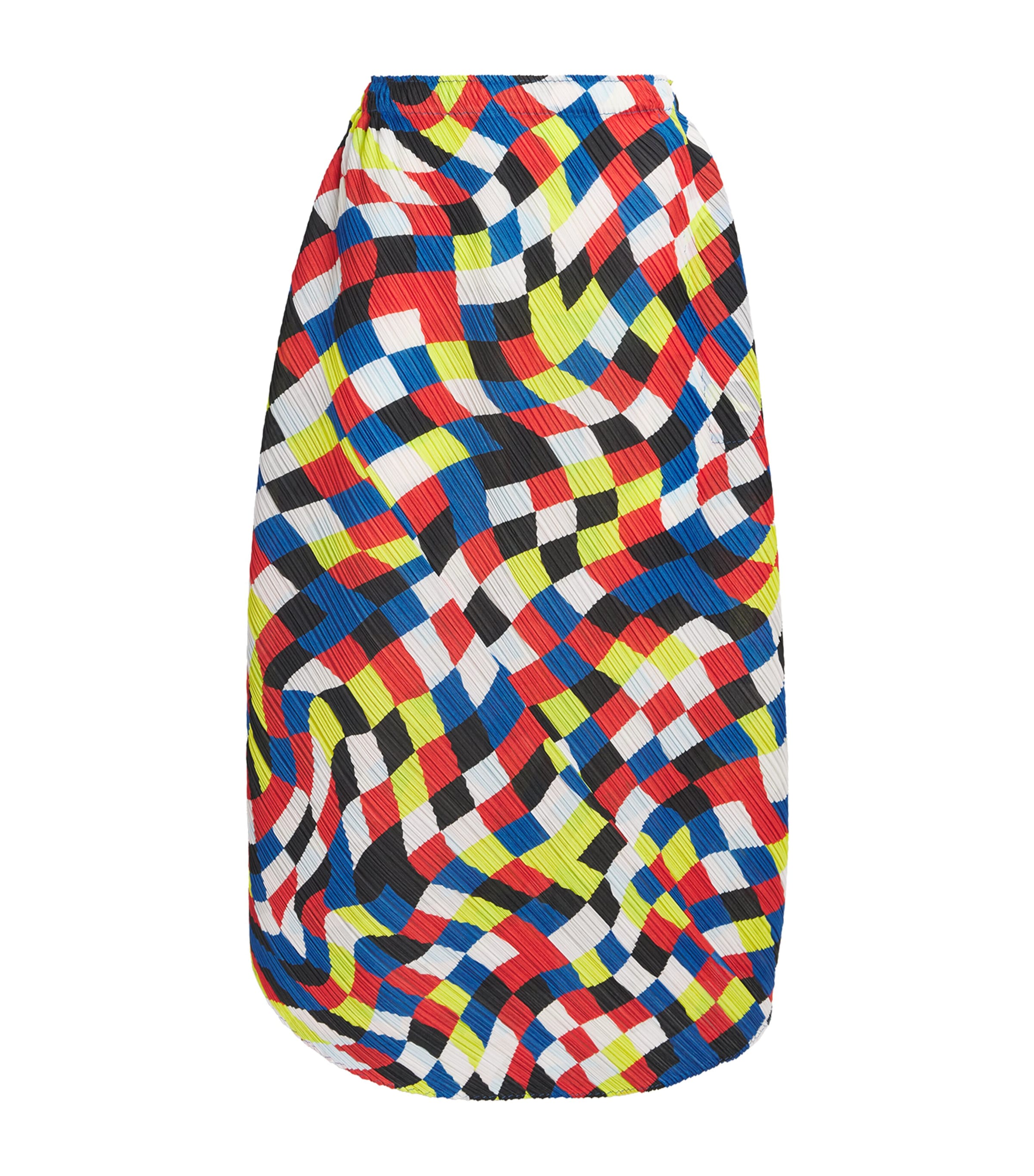 Dancing Square Midi Skirt