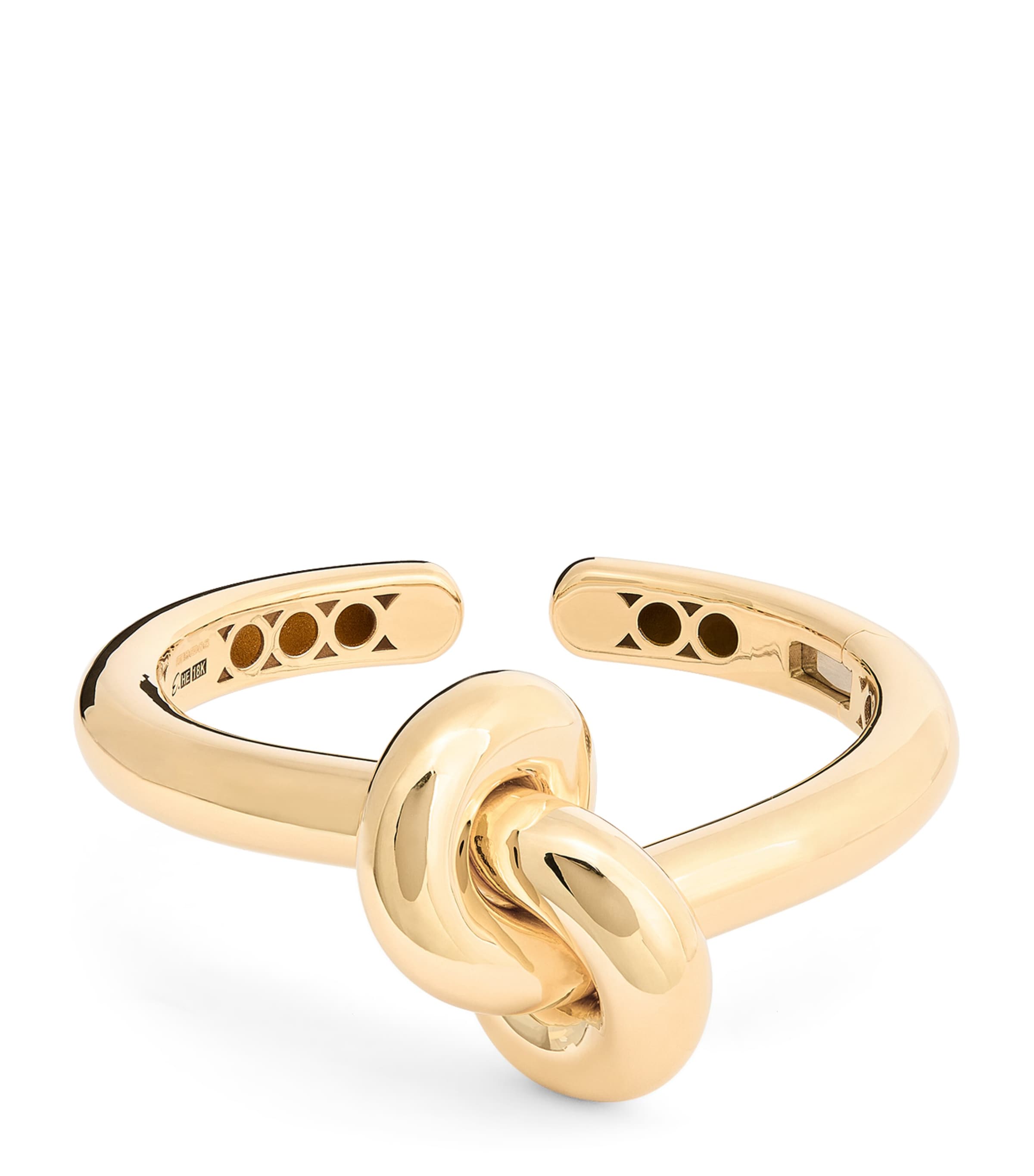 Yellow Gold Legacy Knot Bangle