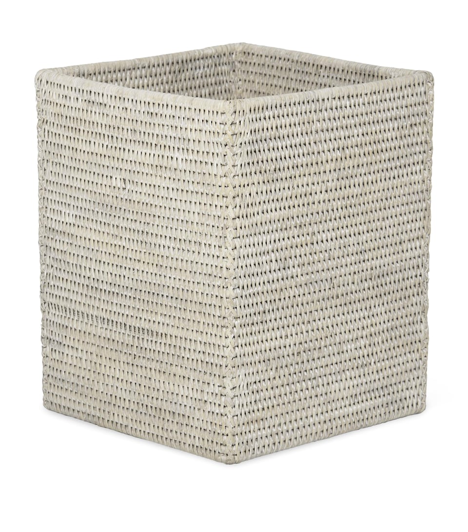 Decor Walther Rattan Basket Square Wastebin Rattan Light