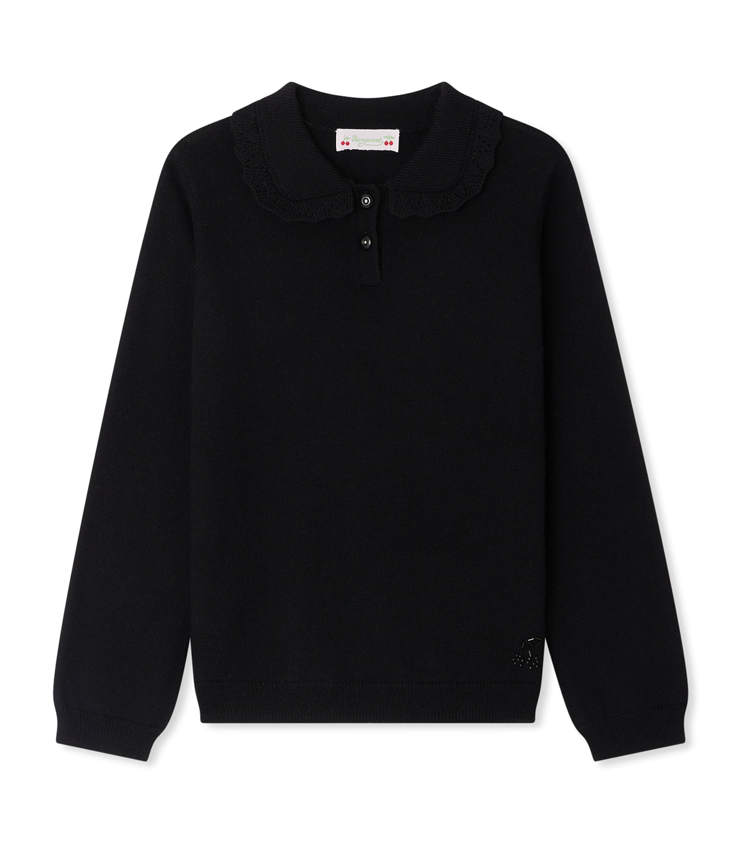 Wool Polo Sweater (10-14 Years)