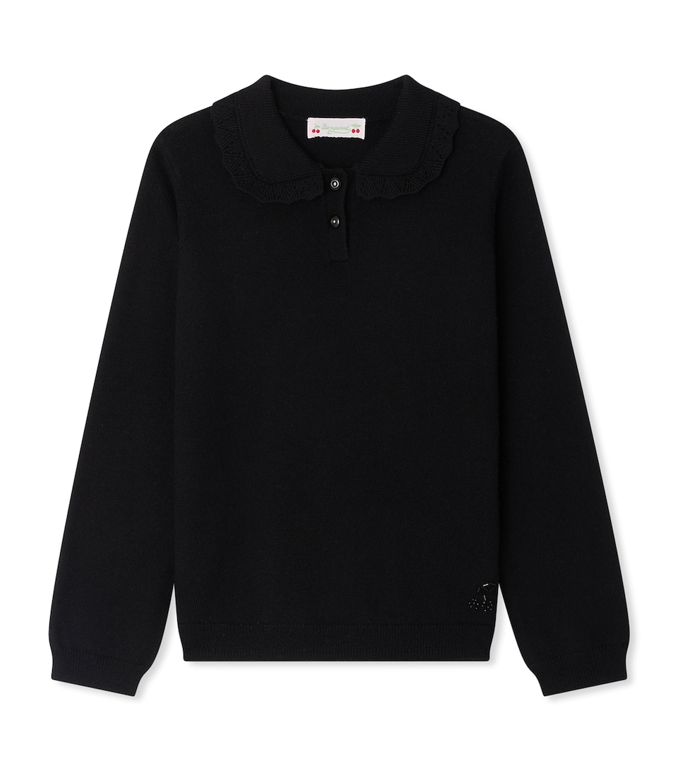 Wool Polo Sweater (10-14 Years)