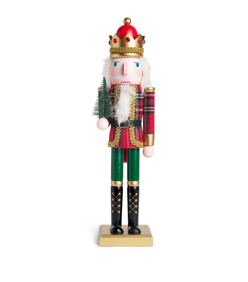 Harrods Tartan Nutcracker Ornament