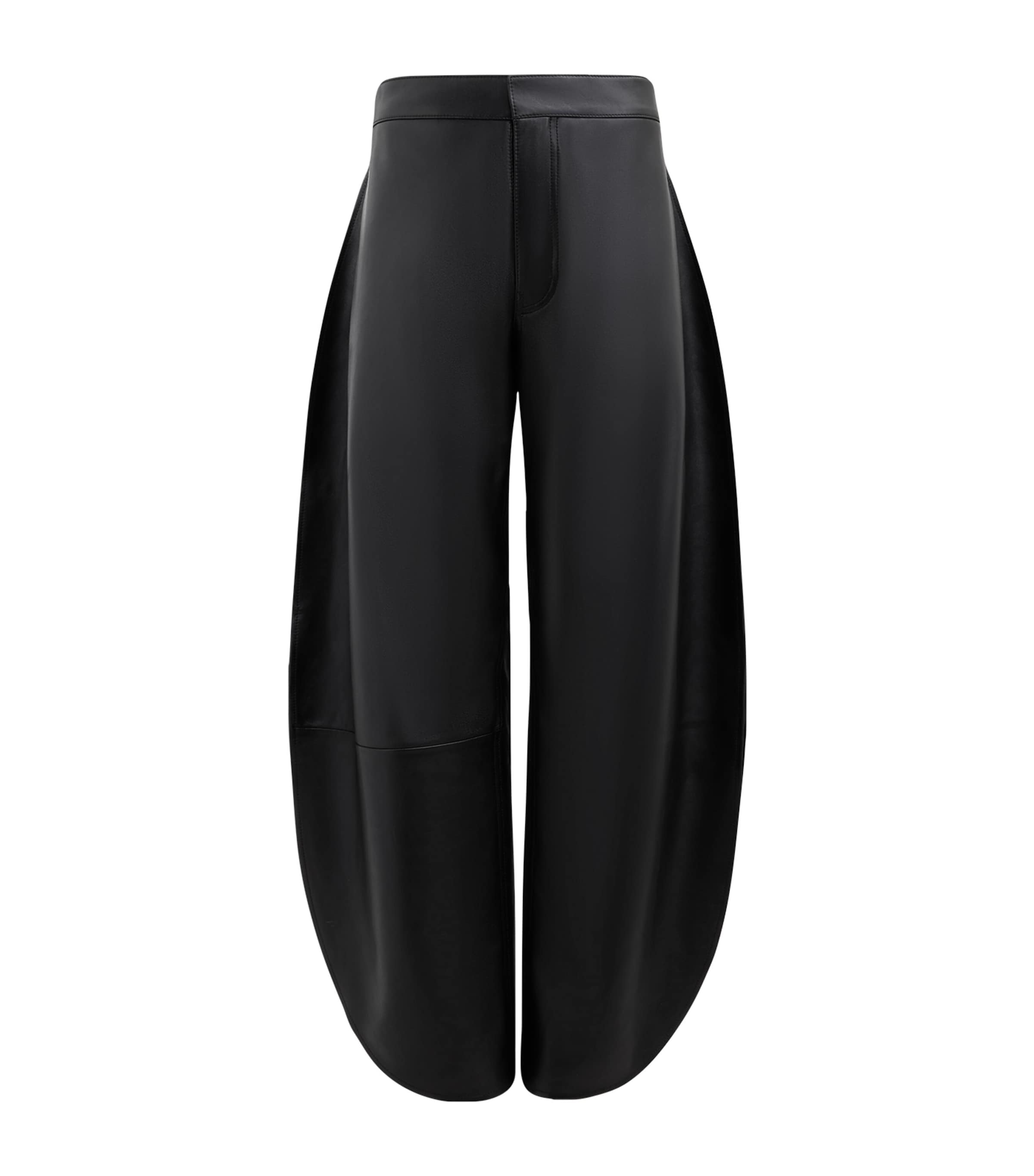 Leather Petal Trousers