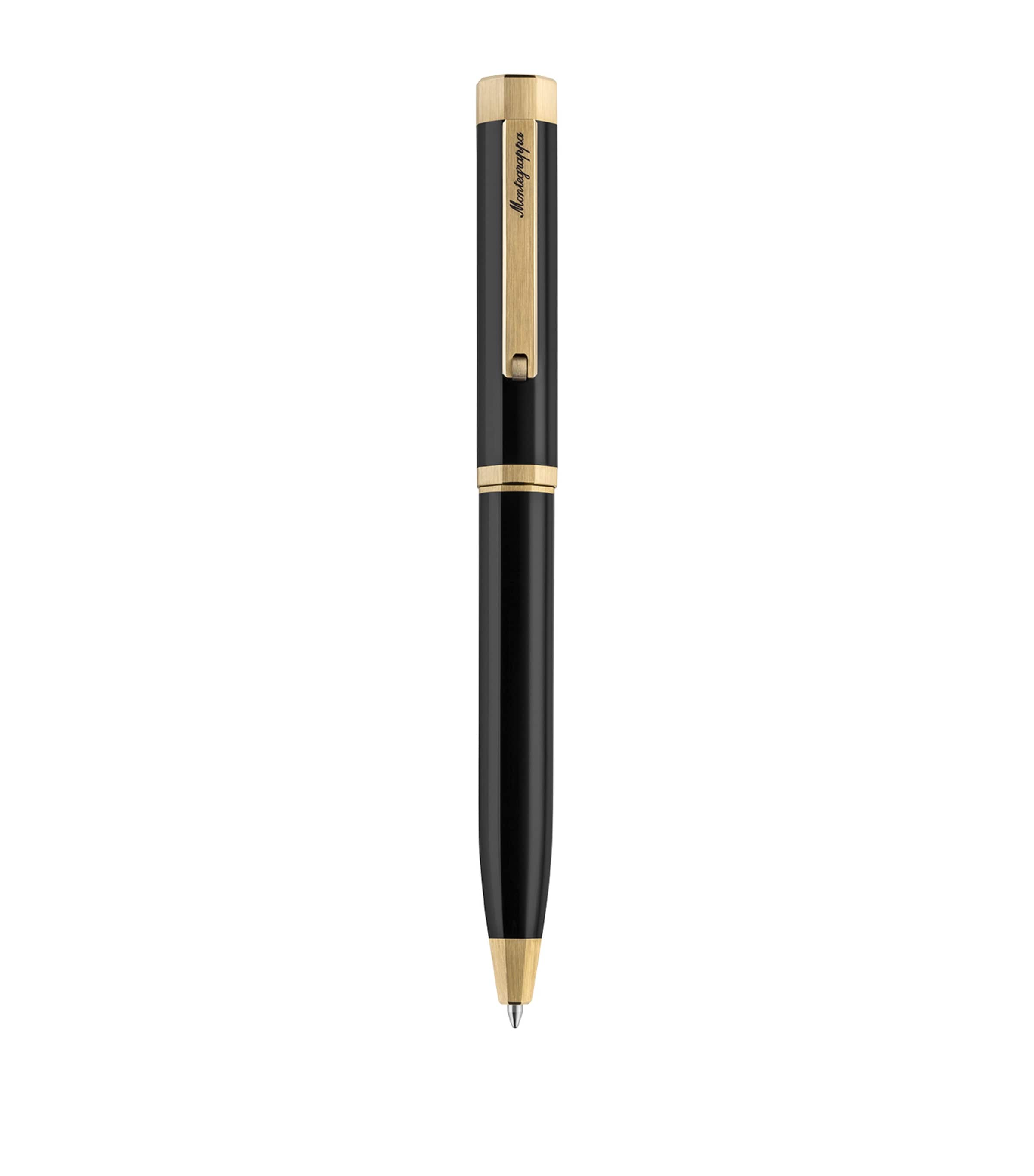 Yellow Gold-Trim Otto Ballpoint Pen