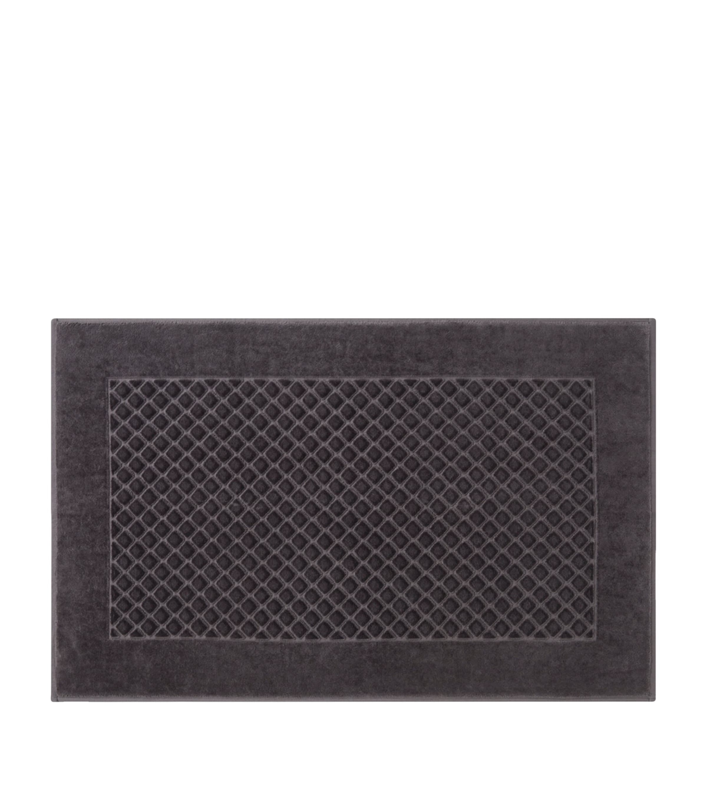 Yves Delorme Etoile Bath Mat (55cm x 90cm) Ardoise