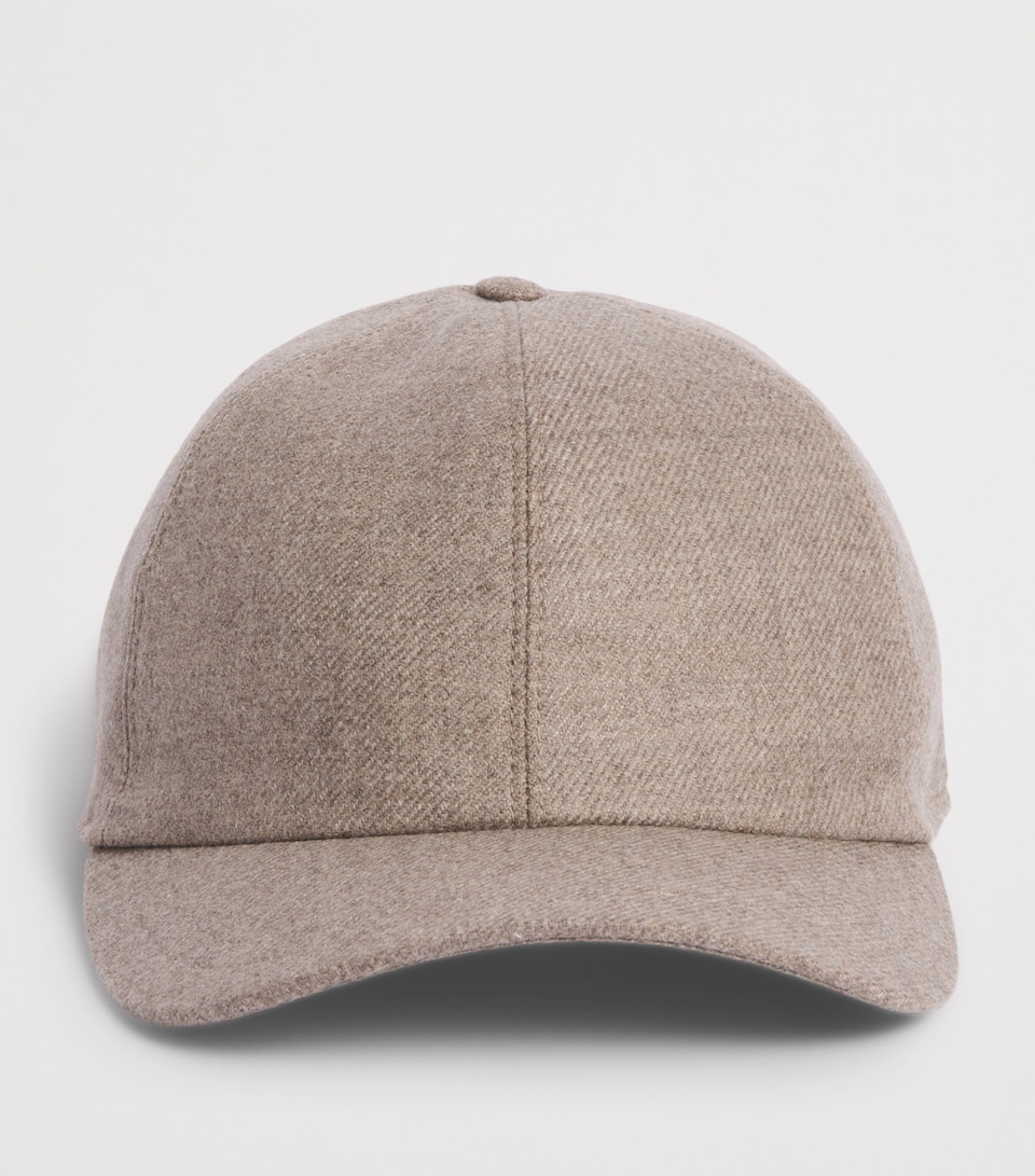 Borsalino Wool-Cashmere Hiker Cap Unita Rs Stone