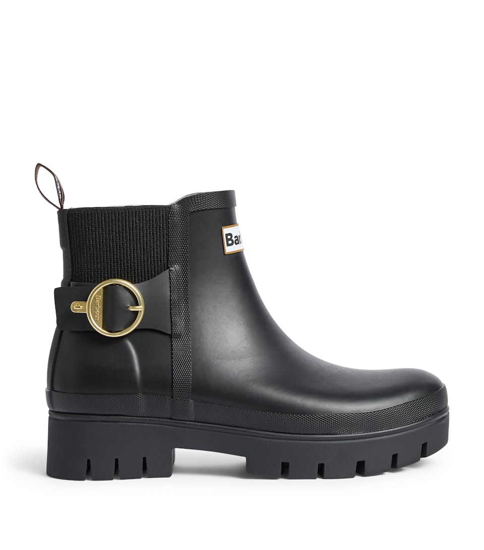 Barbour Hepburn Ankle Wellington Boots Black