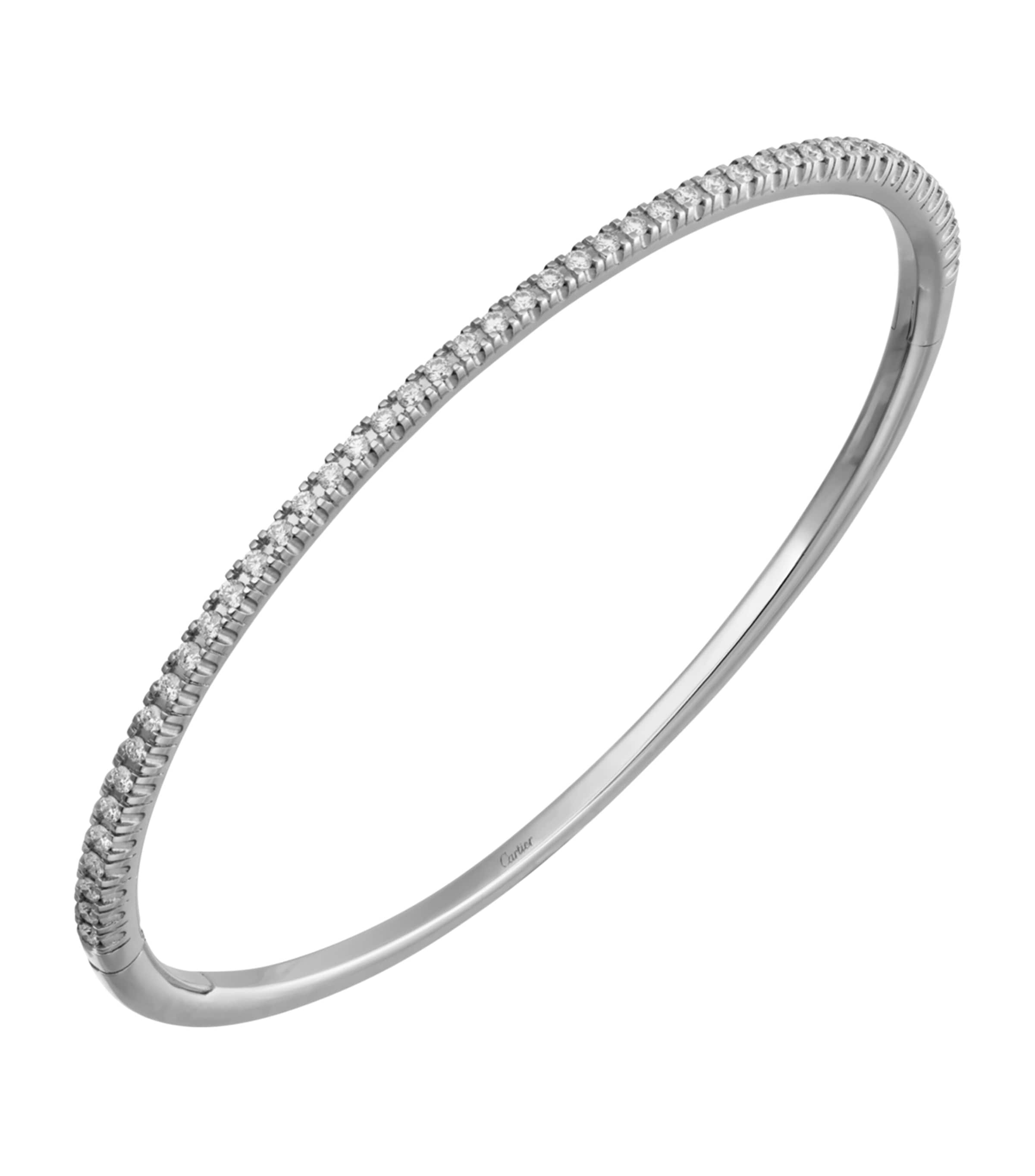 White Gold and Diamond Etincelle de Cartier Bracelet