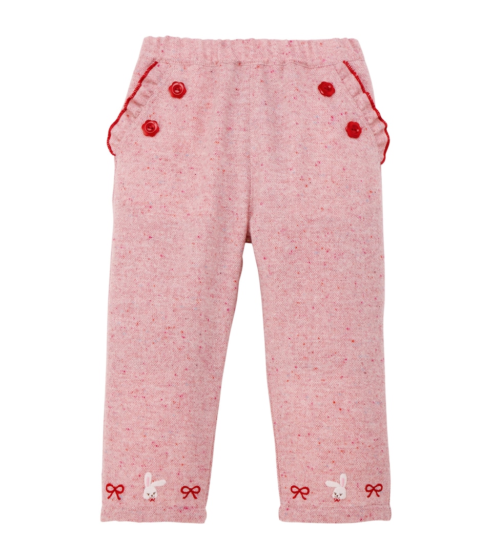 Miki House Wool-Blend Trousers
