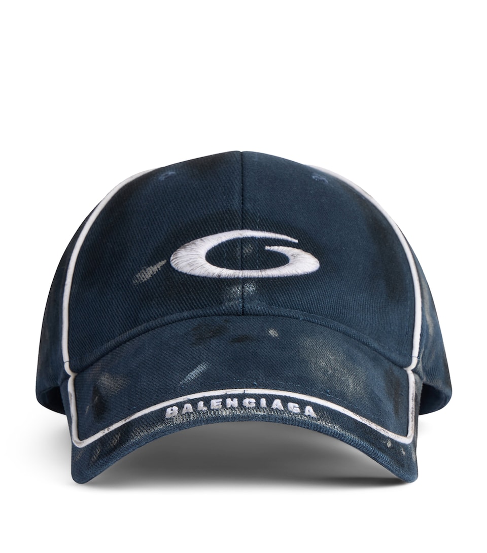 Distressed Tracksuit Baseball Cap