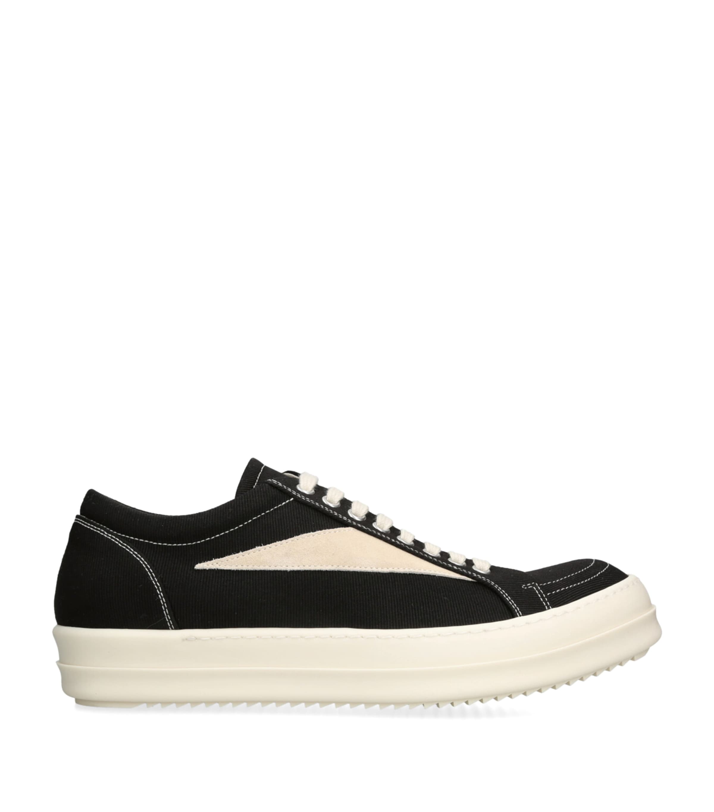 Rick Owens DRKSHDW Denim Vintage Sneakers Black/comb