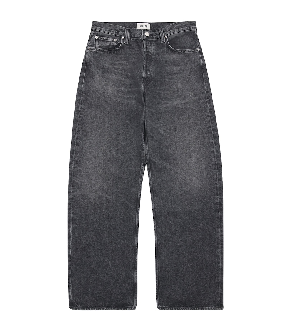 AGOLDE Mens Afton Wide-Leg Jeans Clip