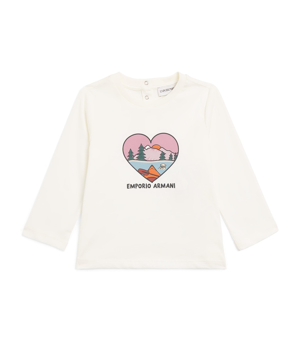 Cotton Forest Heart Print T-Shirt (6-36 Months)