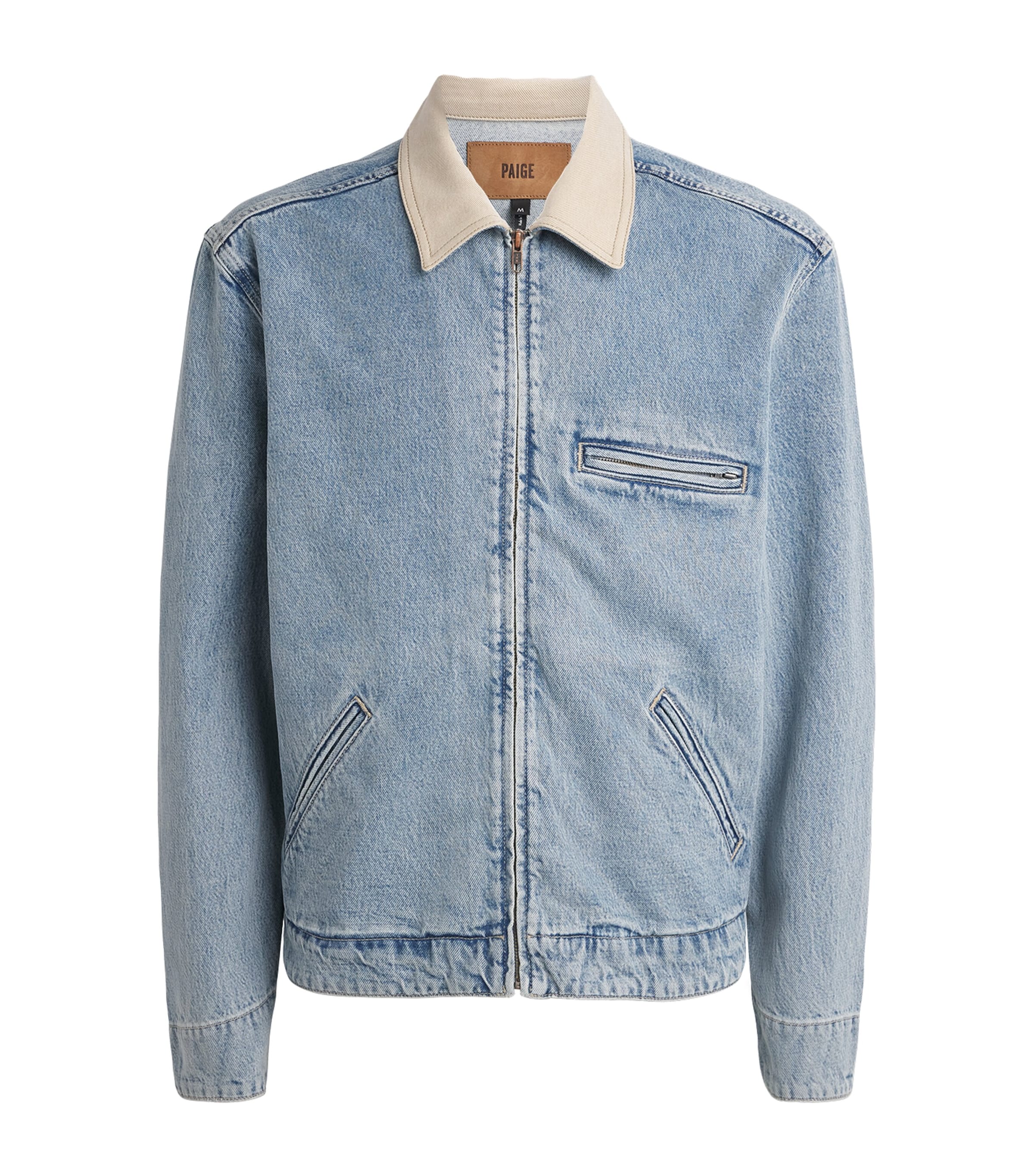 PAIGE Mens Laughlin Denim Jacket Moby