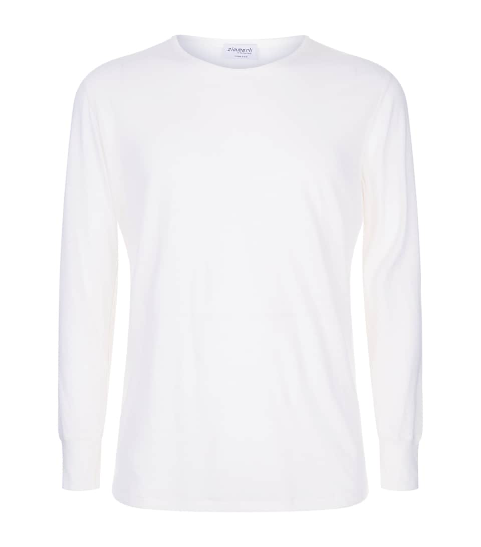 Wool and Silk Long Sleeve Top