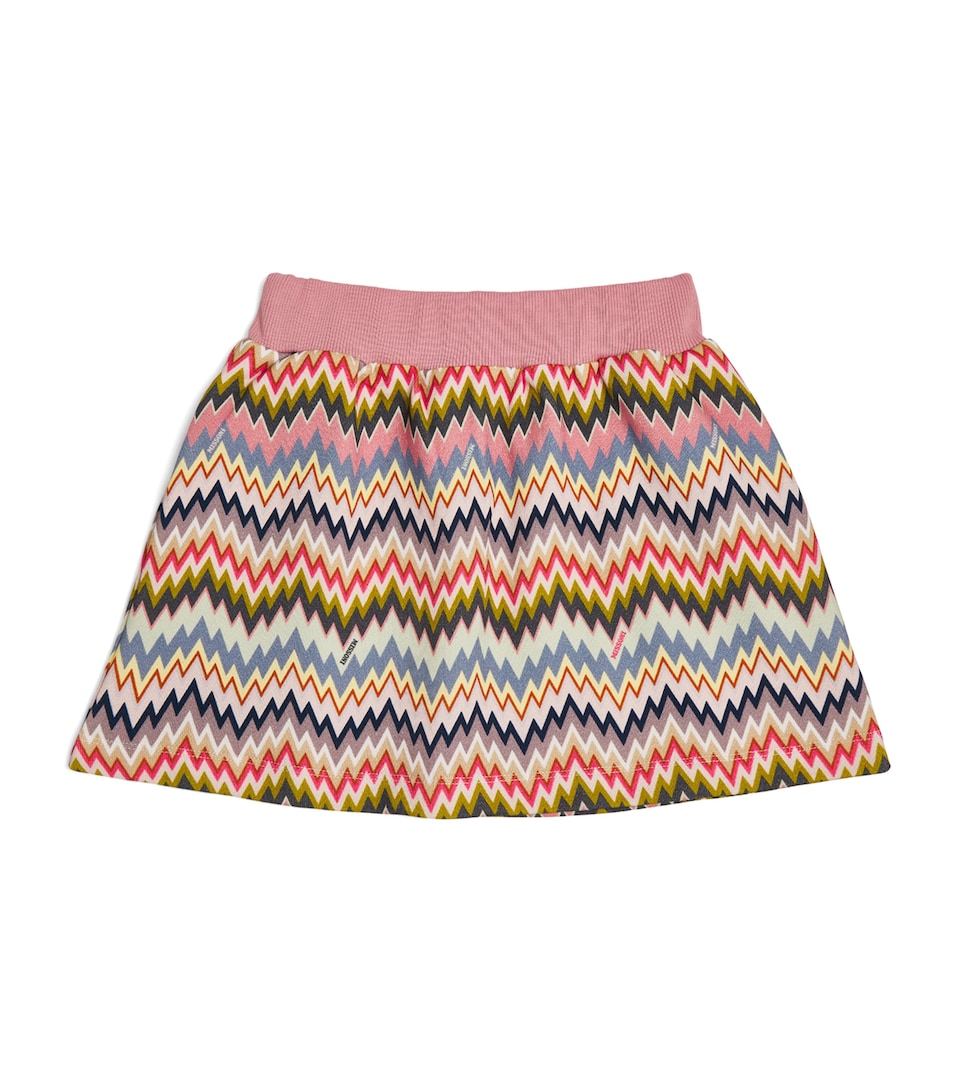 Zigzag Print Skirt (4-14 Years)