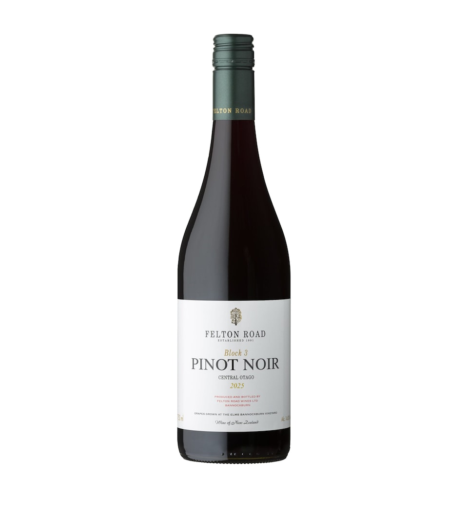 Felton Road Felton Road Pinot Noir Block 3 2025 (75cl) - Central Otago, New Zealand Red
